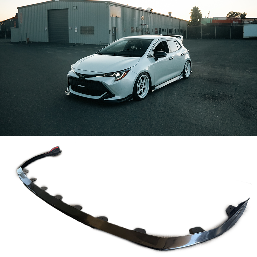 (PRE-ORDER) Front Lip – TOYOTA COROLLA HATCHBACK (E210, 2019-2022)