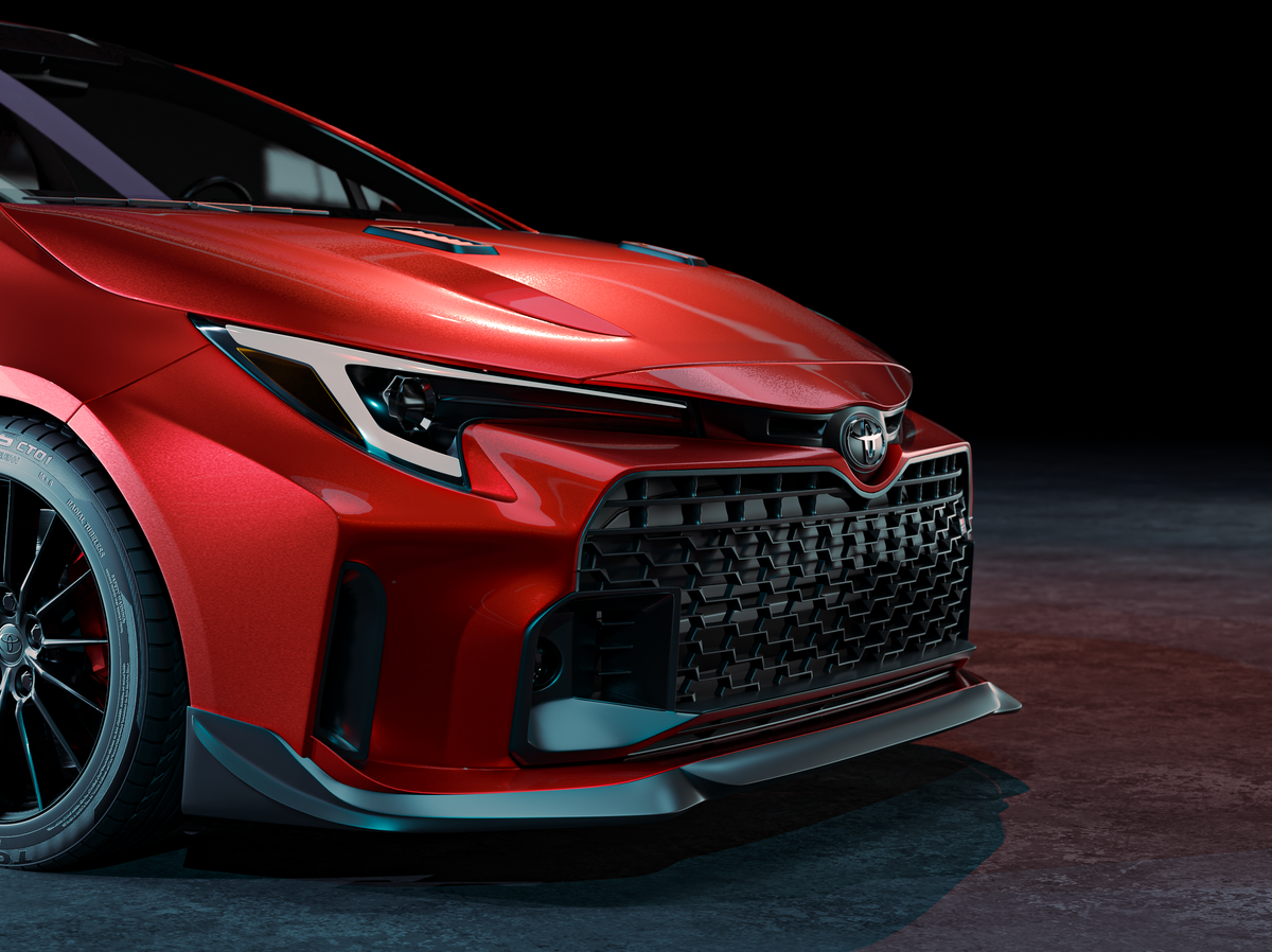 (PREORDER) EPSILON+ Front Lip Toyota GR Corolla (E210, 2023+) Epsilon+ Aerodynamics