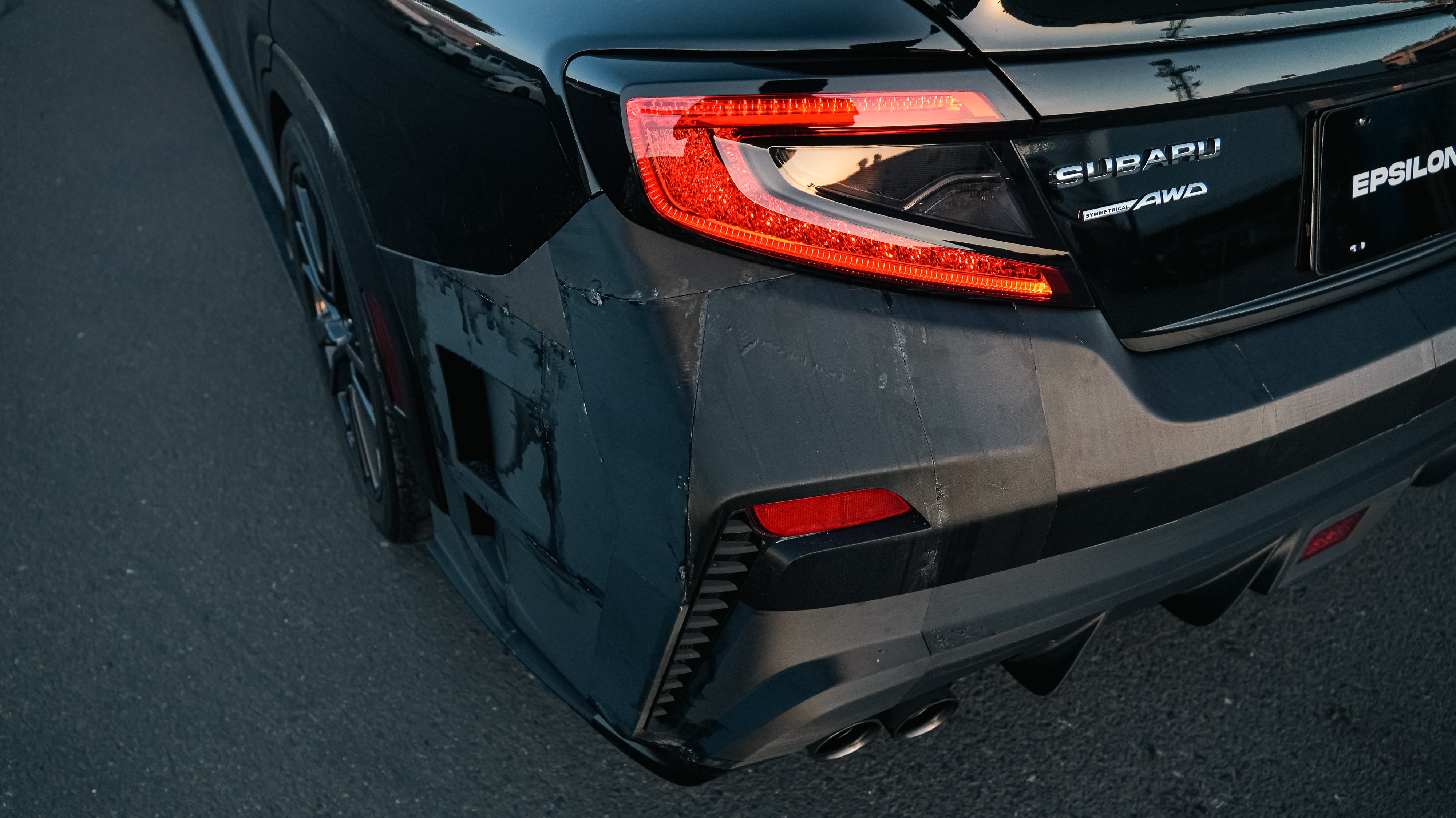 (PRE-ORDER) Rear Bumper – Subaru WRX (VB 2022+)