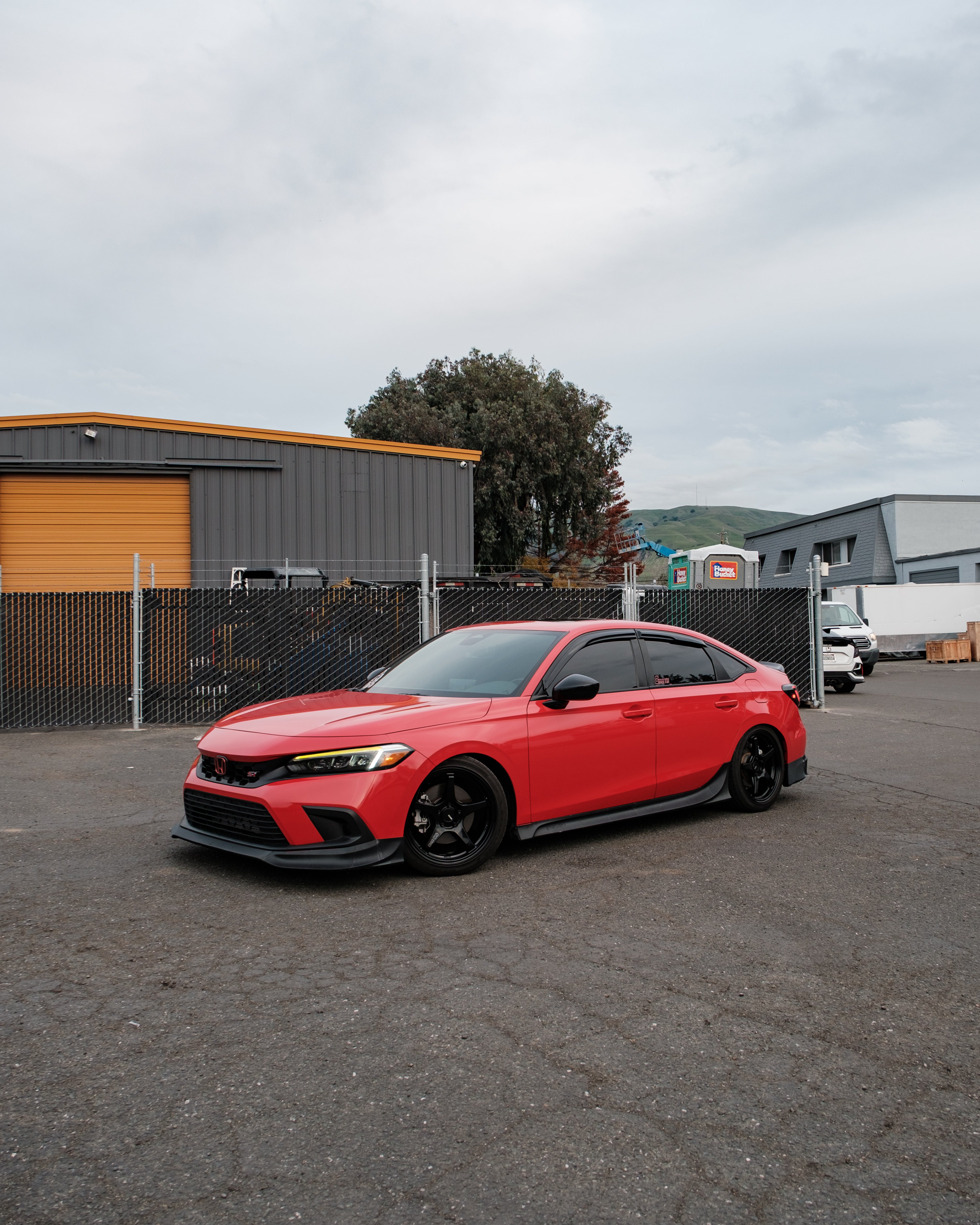 (PRE-ORDER) Front Lip – Honda Civic Sedan/Hatchback (ZENKI, FE/FL, 2022-2024)