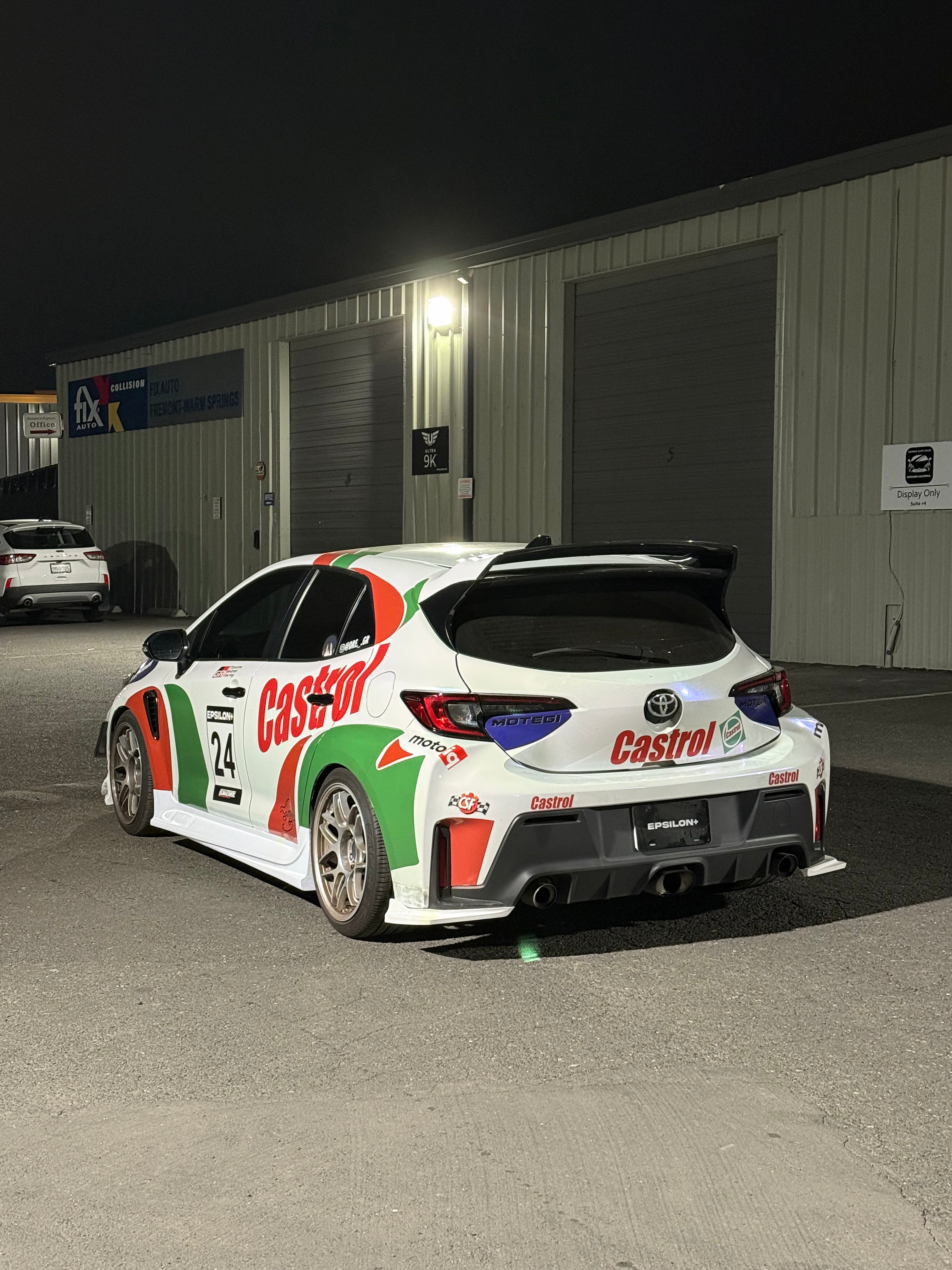 (PRE-ORDER) Rear Spats V2 – TOYOTA GR COROLLA (E210, 2023+)