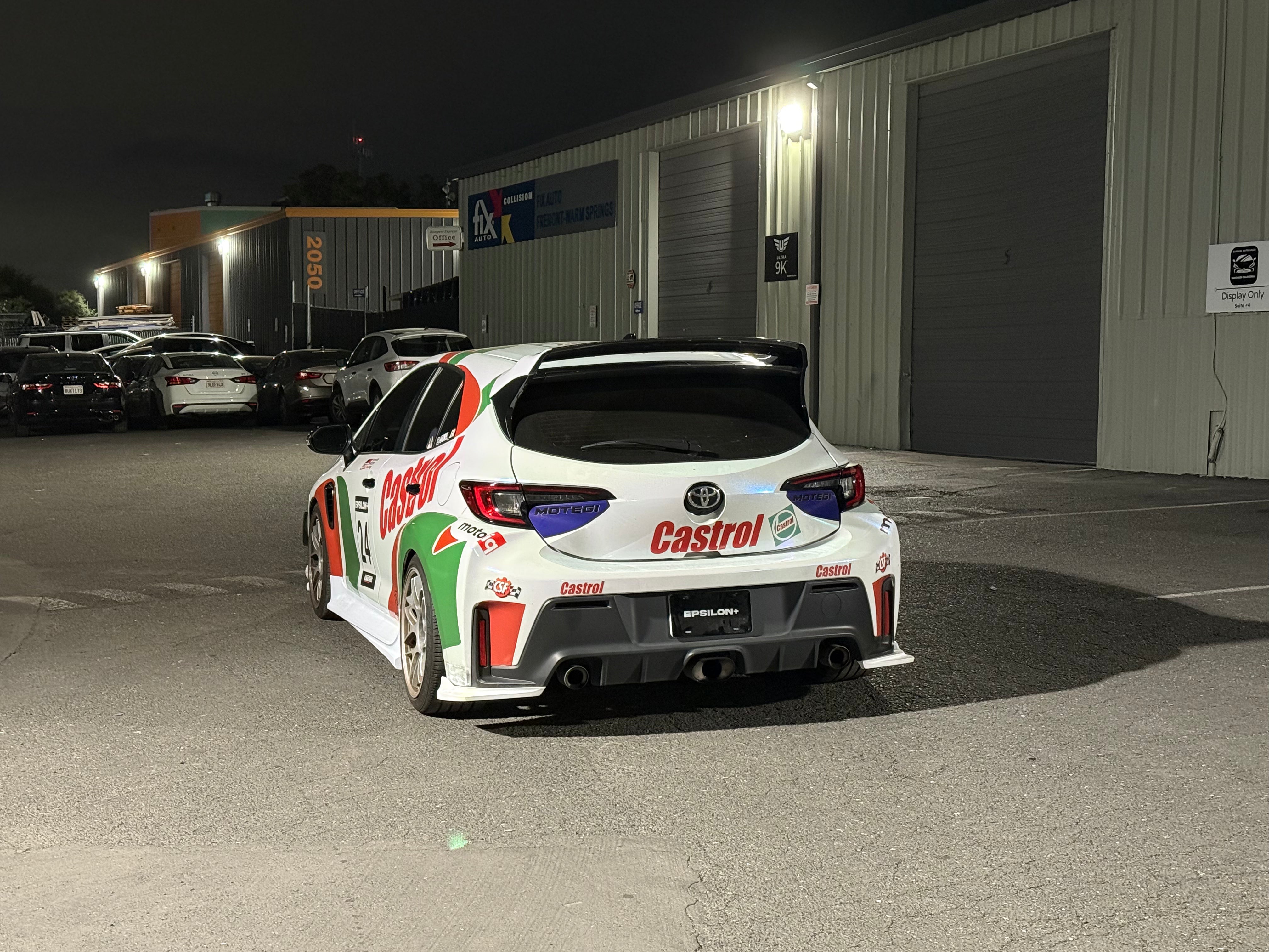 (PRE-ORDER) Rear Spats V2 – TOYOTA GR COROLLA (E210, 2023+)