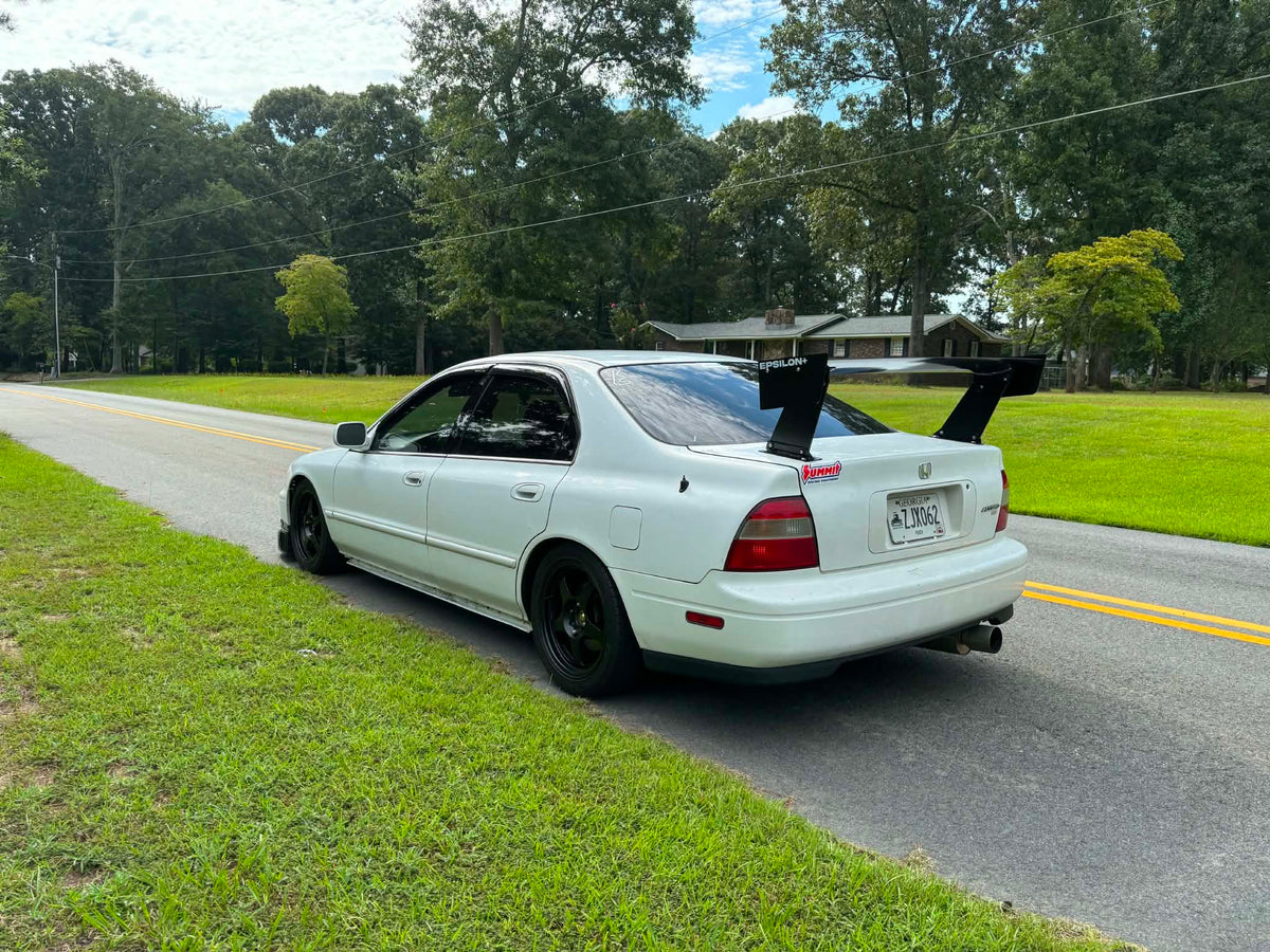 Honda Accord CD5 with TC Wing installed, rear three-quarter view