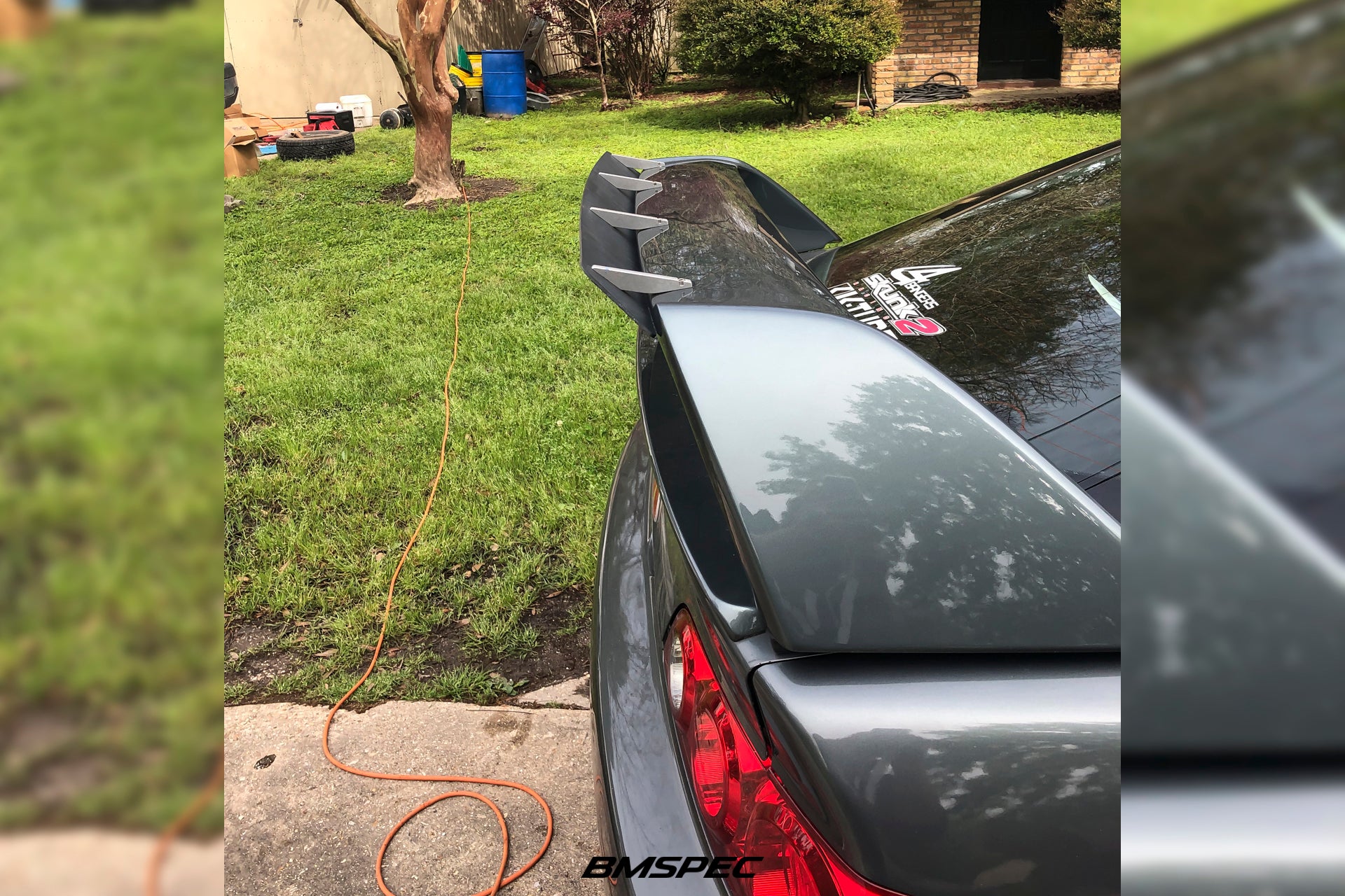 Rear spoiler extension for Acura RSX A-Spec wing (2002-2006)