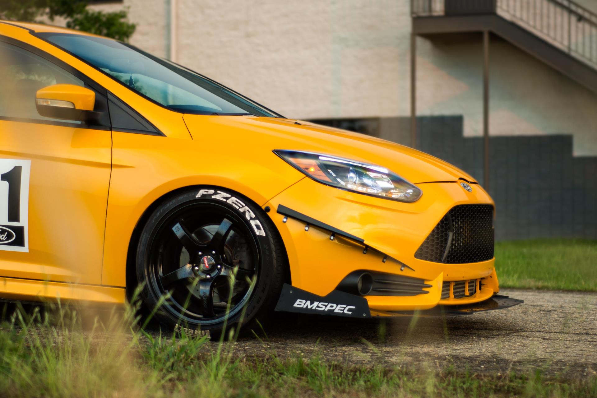 Front splitter for Ford Focus ST (Mk3, 2013-2018)