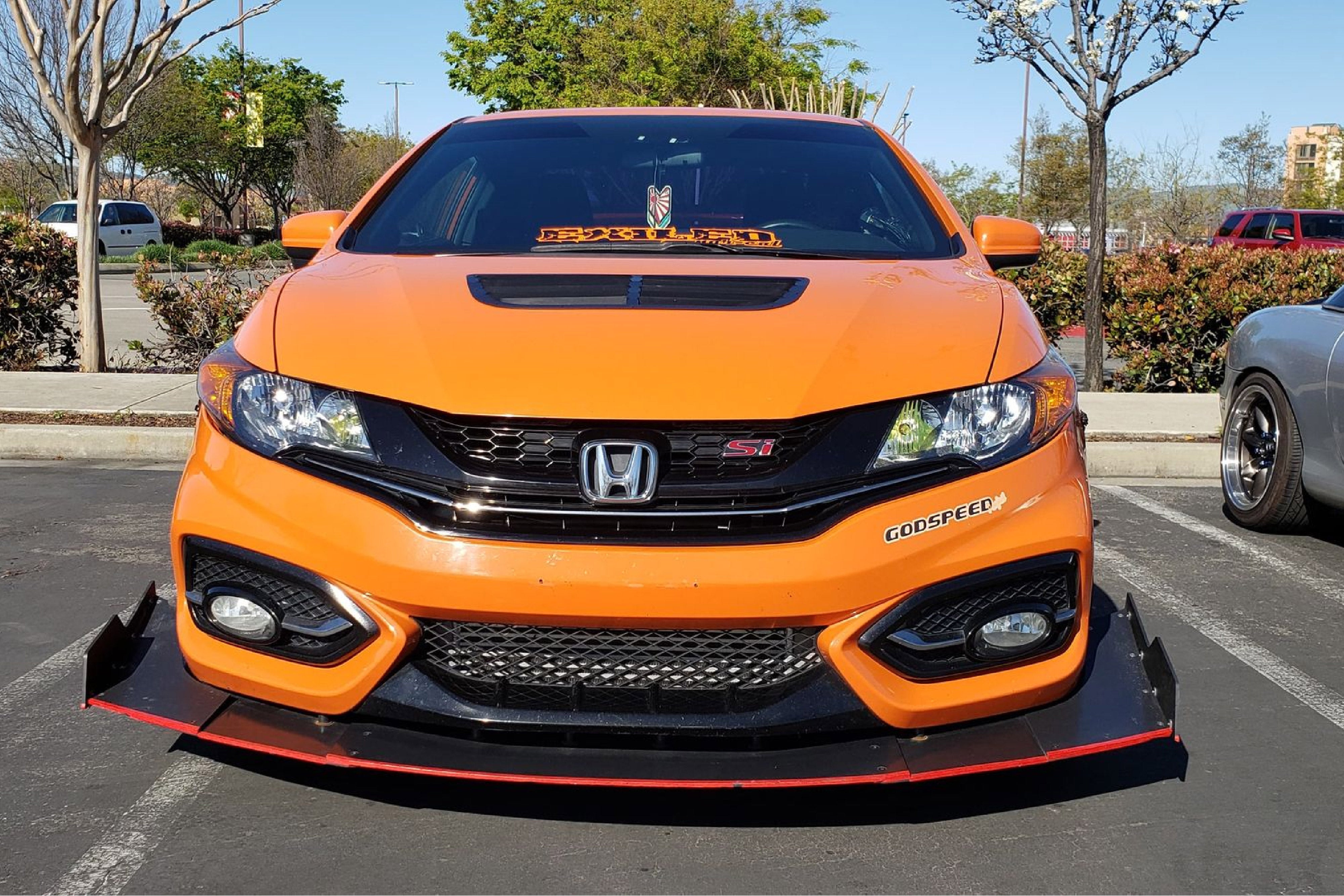 Front splitter for Honda Civic Si Coupe (FG4, 2014-2015)