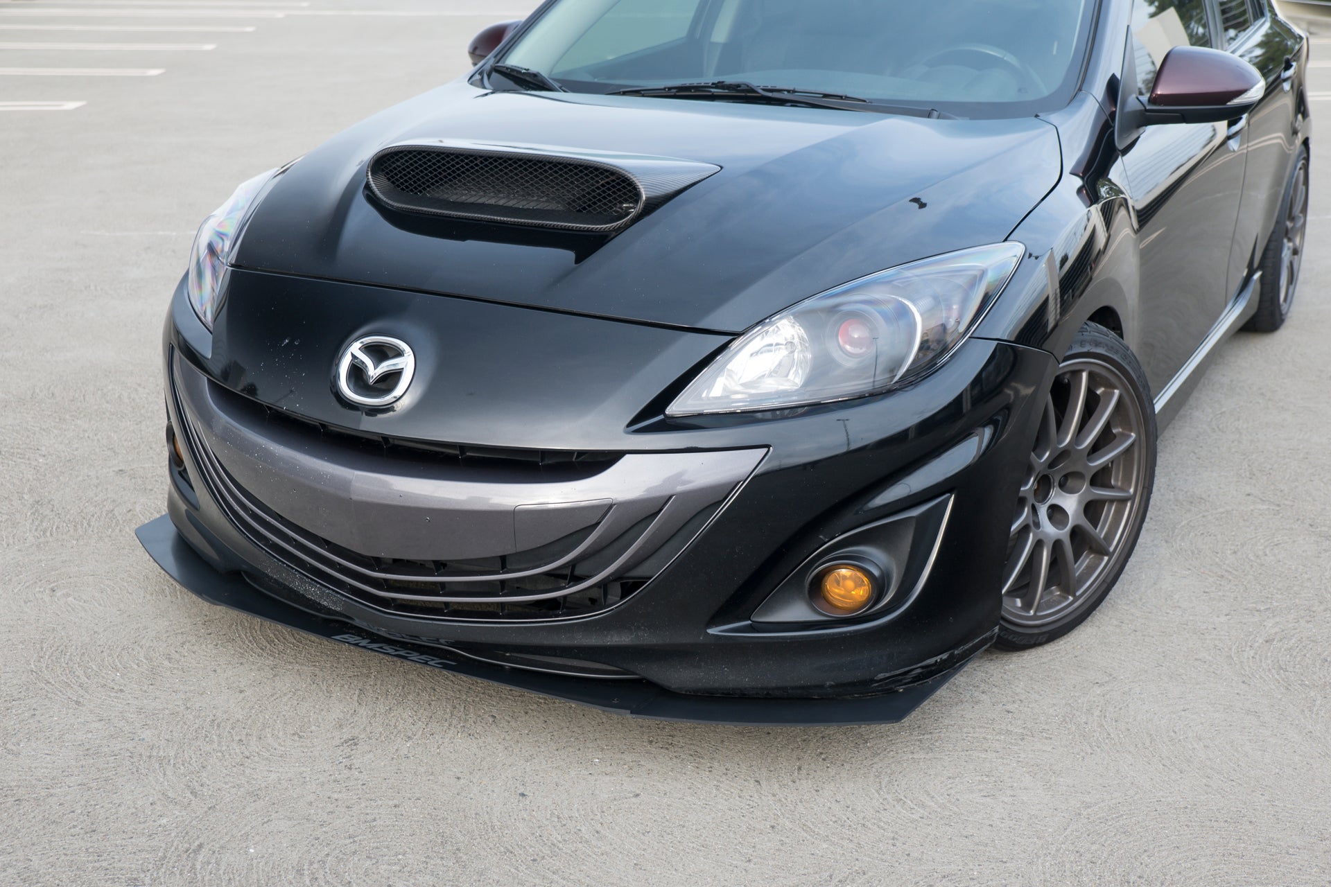 Front lip spoiler for Mazdaspeed3 Gen2 (BL, 2010-2013)
