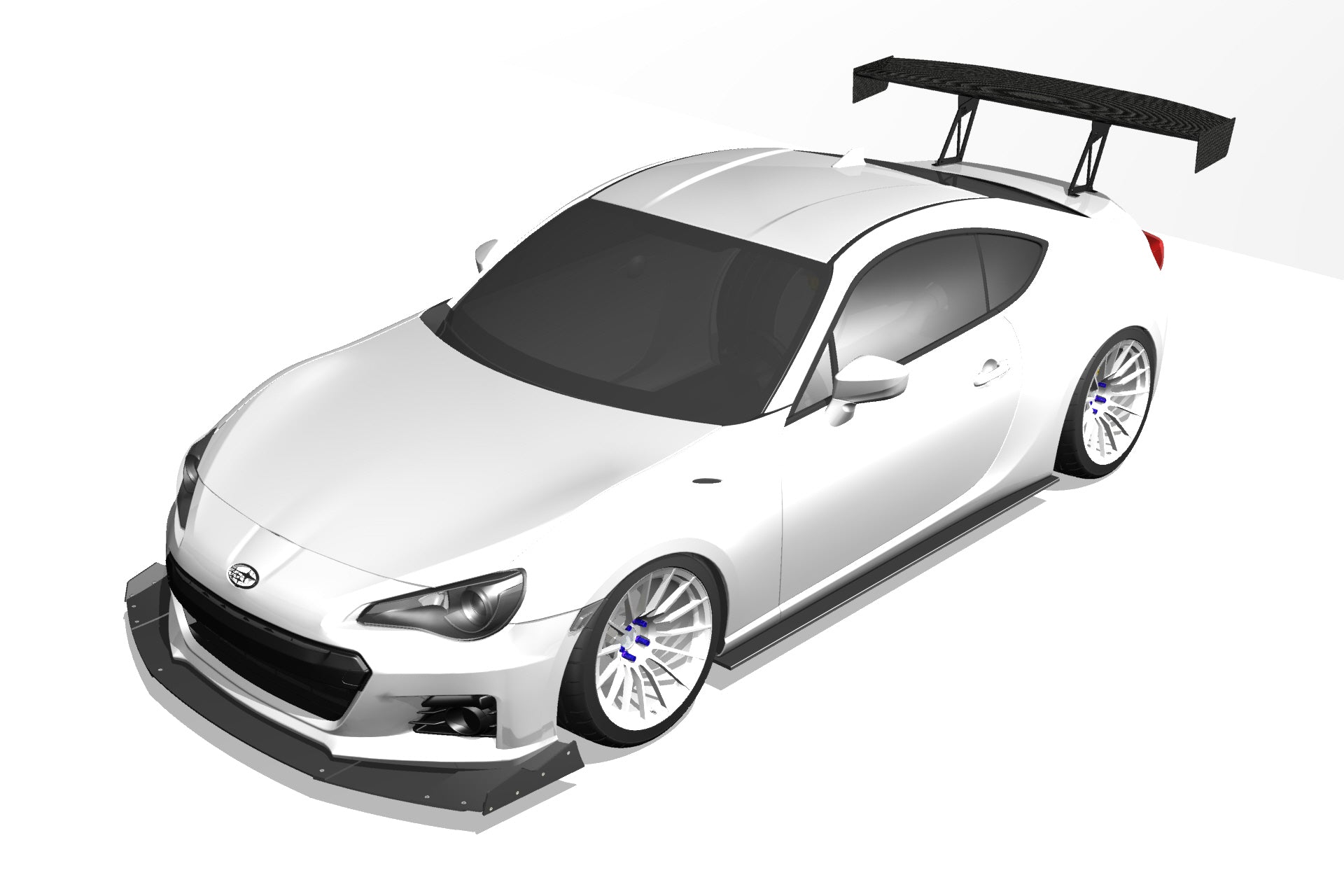 Front splitter for Subaru BRZ (ZN6/ZC6, 2012-2016)