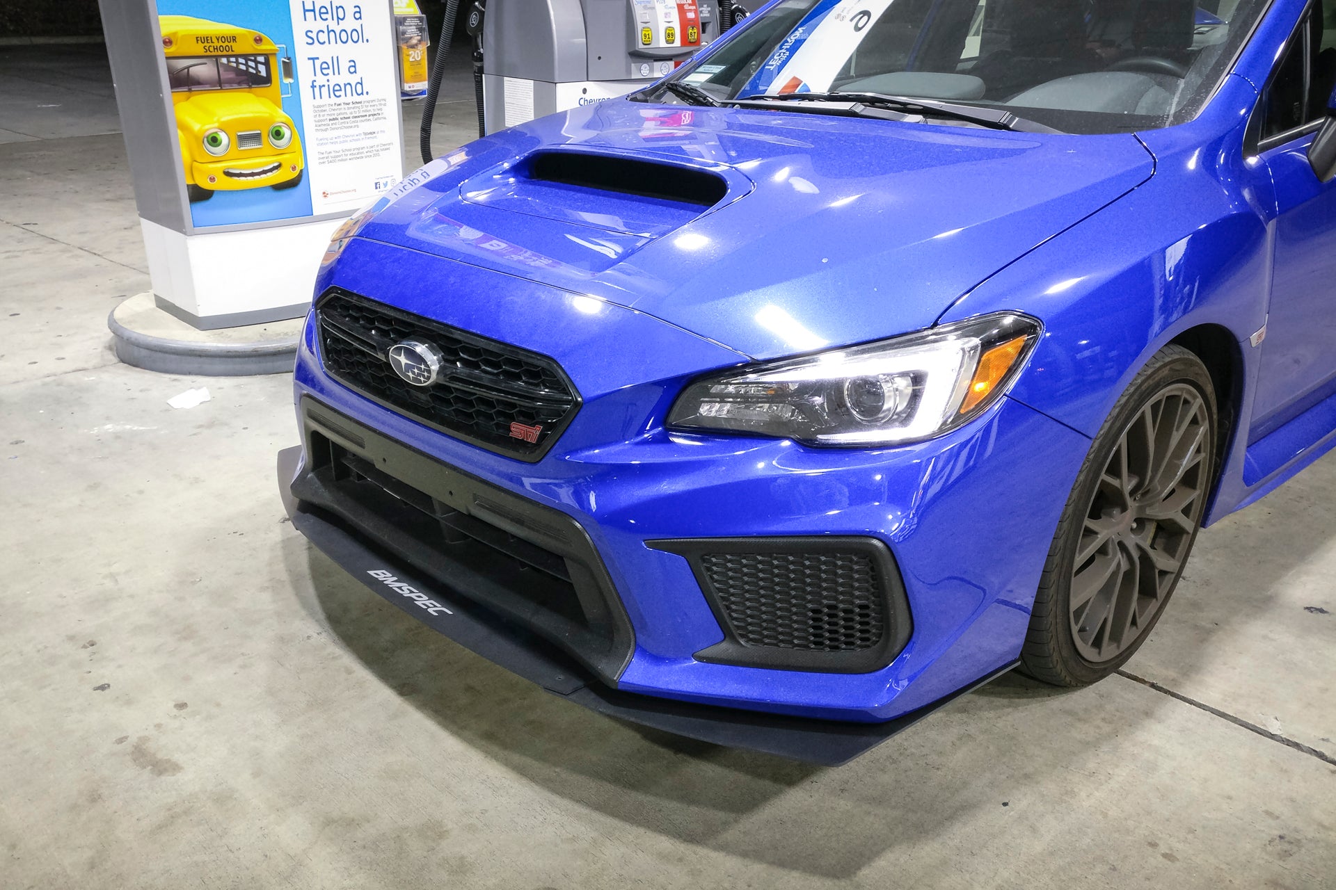Front lip spoiler for Subaru WRX/STI (VA, 2015-2021)