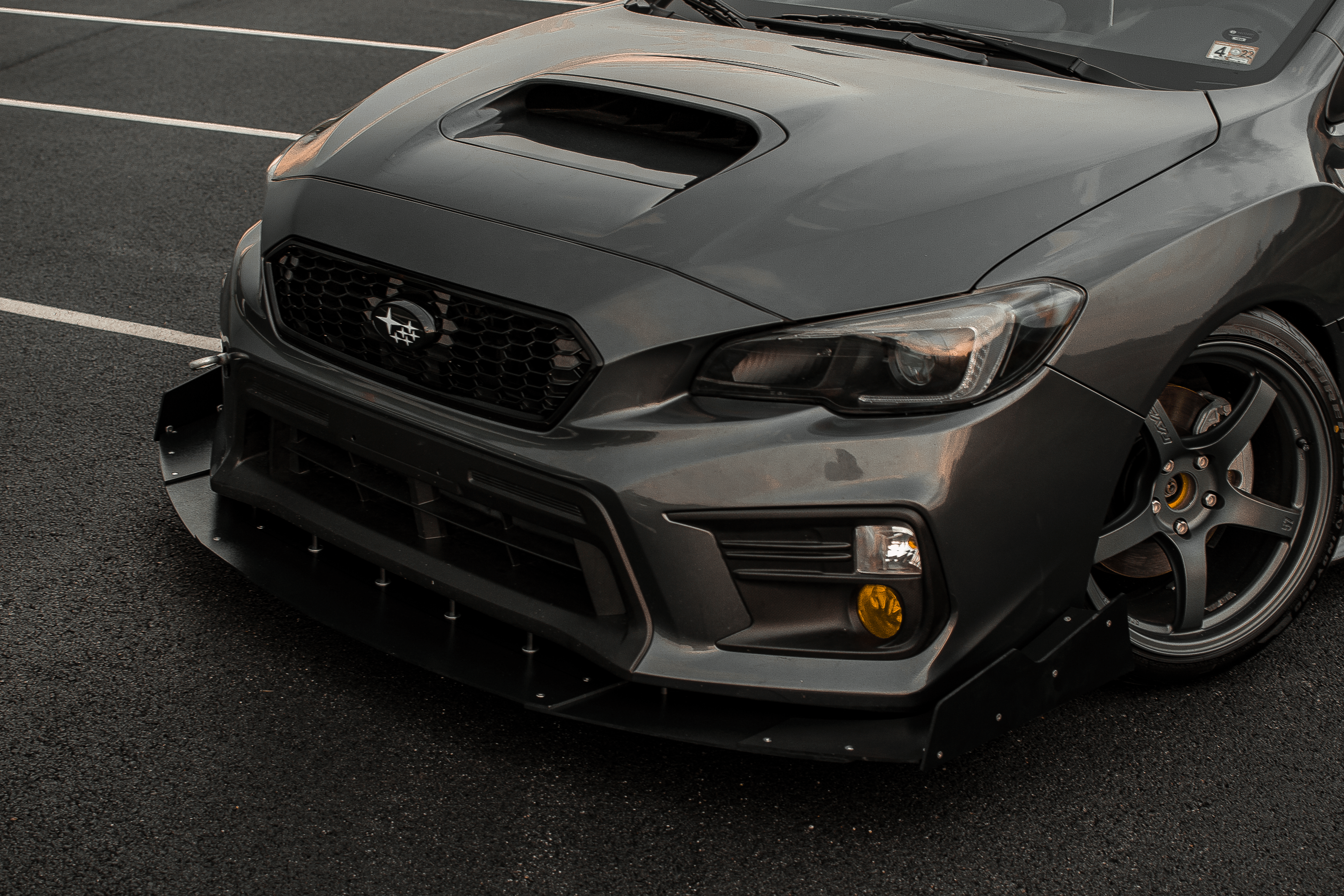 Front splitter for Subaru WRX/STI (VA, 2015-2021)