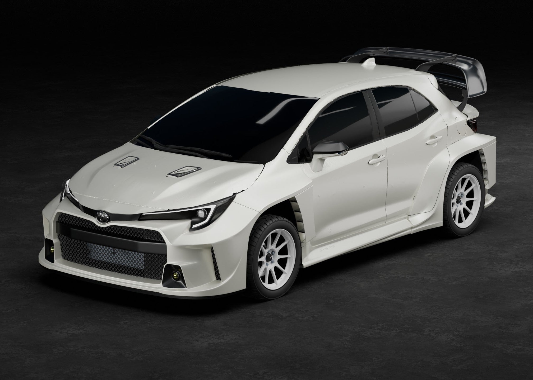 Epsilon Aero debuts their new ARA/WRC2 GR Corolla widebody!