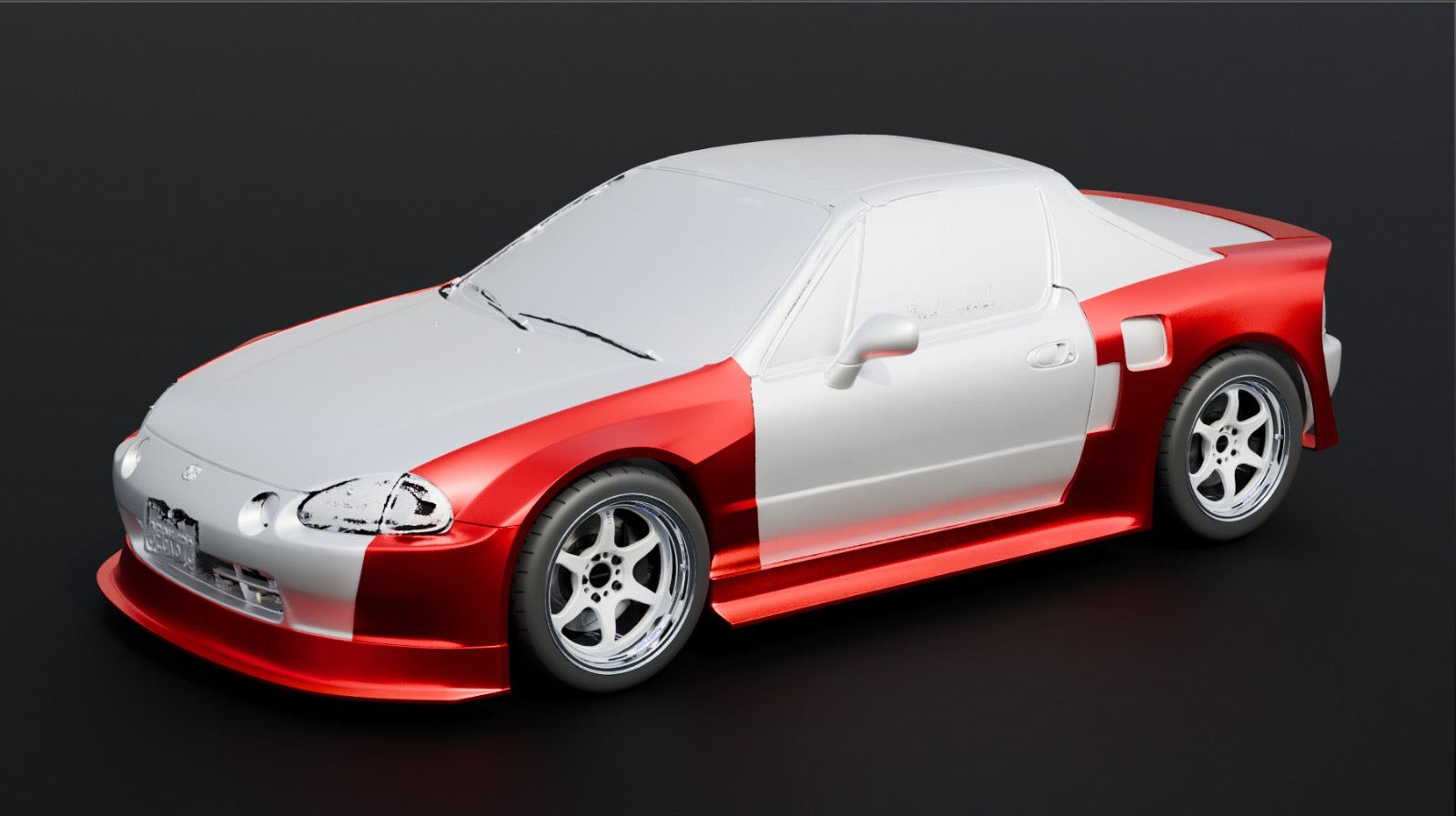 (PRE-ORDER) EPSILON+ Touring Car Widebody - Honda Civic CR-X Del Sol (92-98)