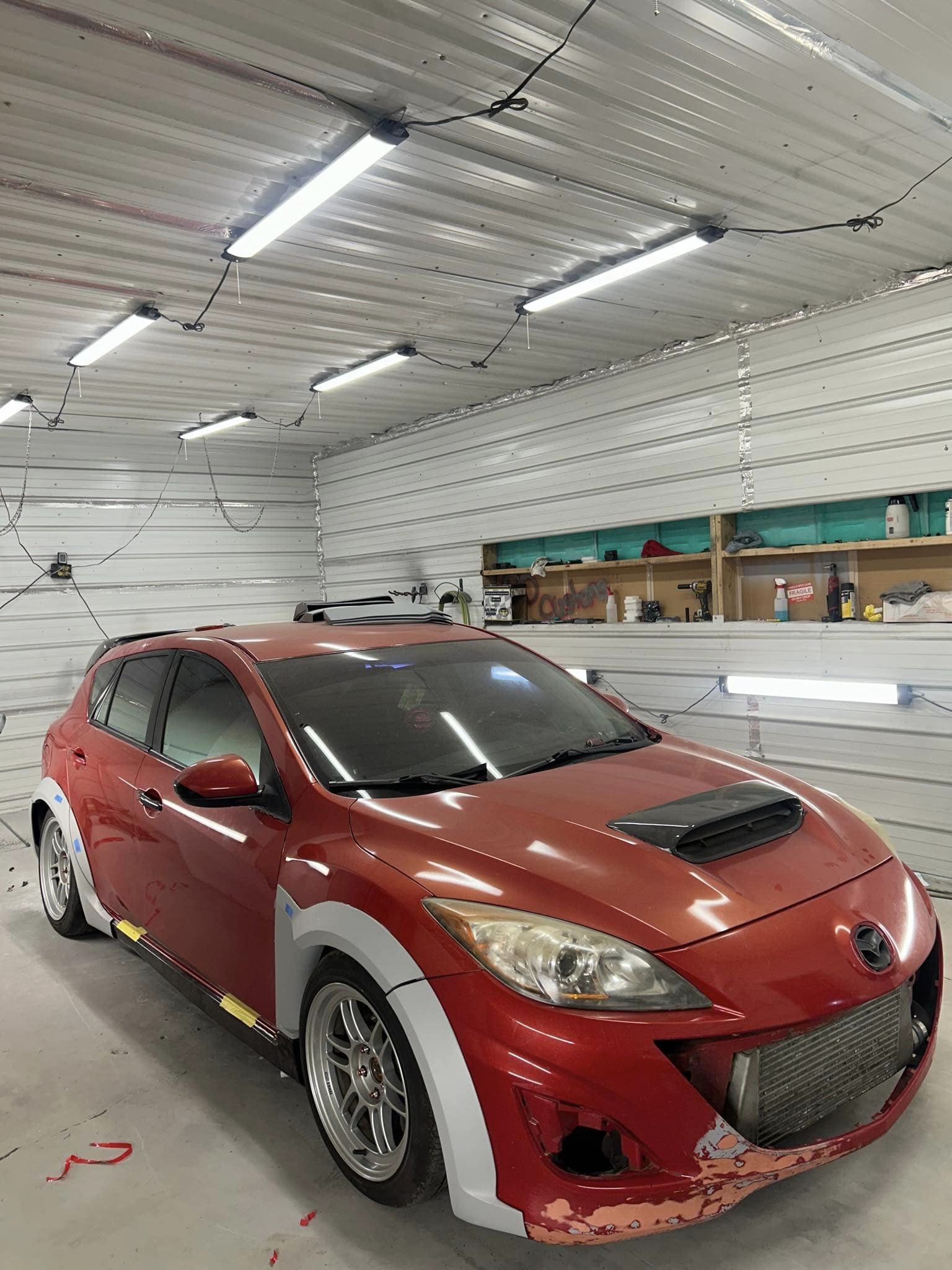 2010-2013 Mazdaspeed3 Gen2 BL - 35MM Fender Flares