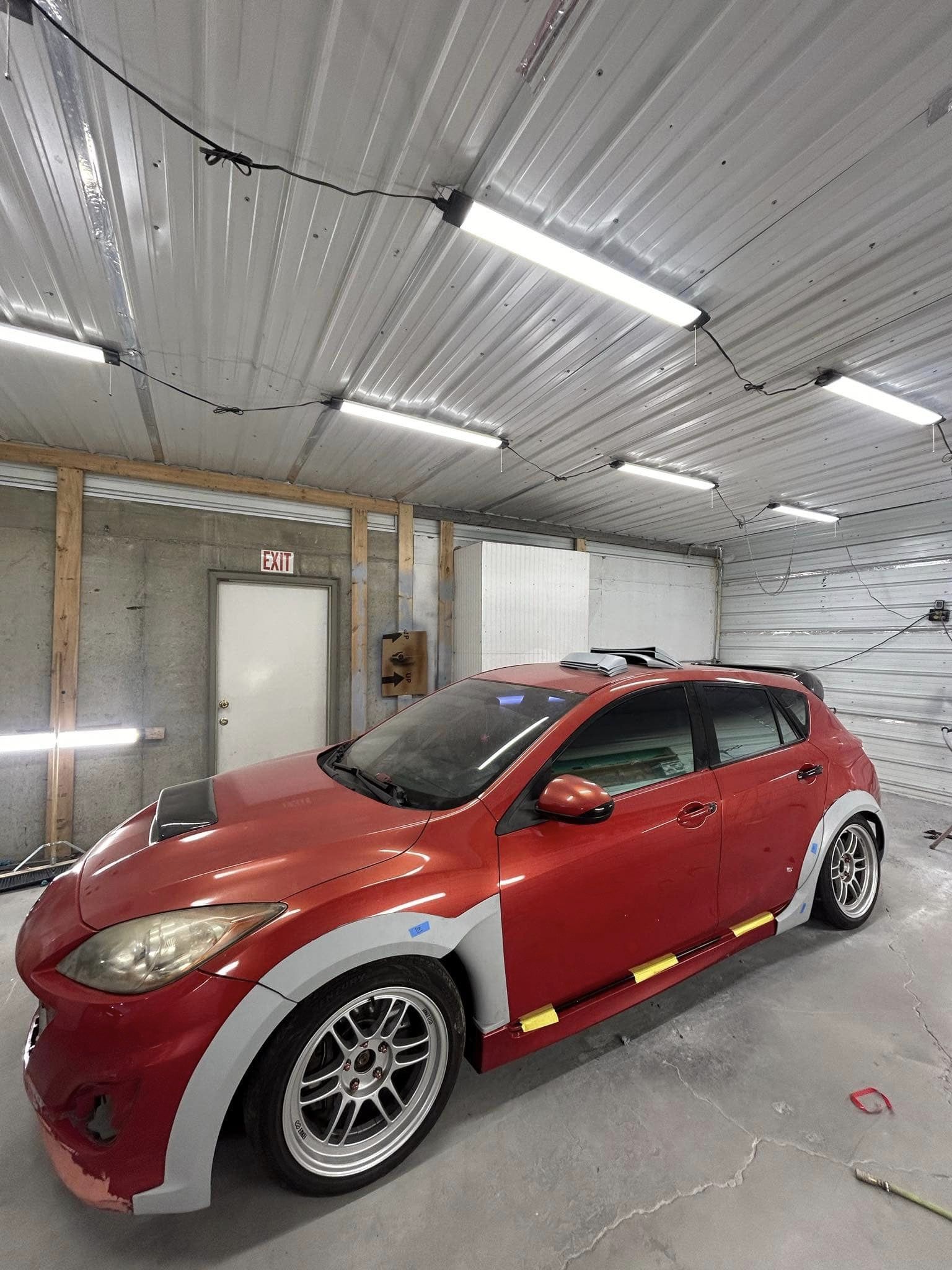 2010-2013 Mazdaspeed3 Gen2 BL - 35MM Fender Flares