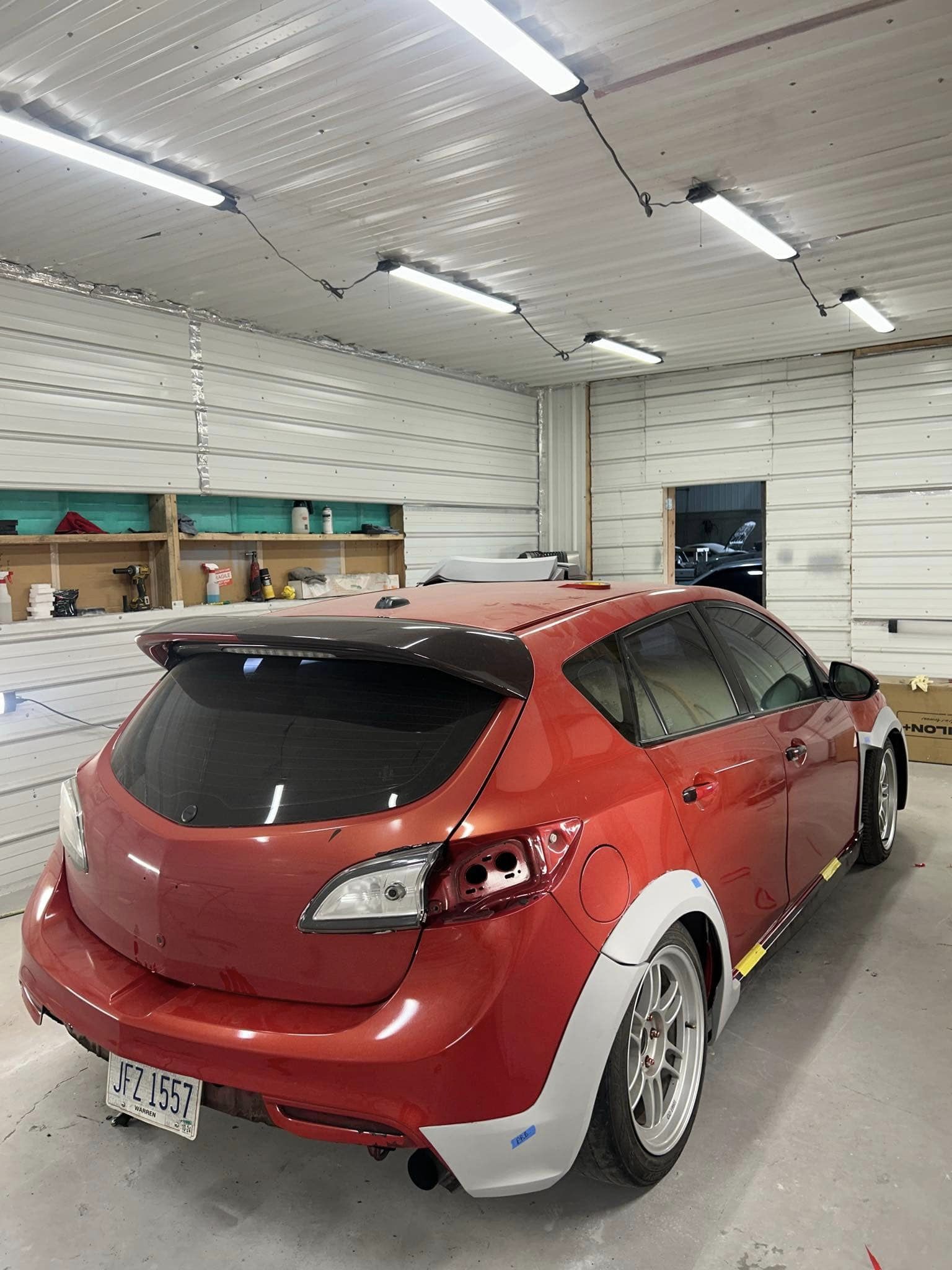 2010-2013 Mazdaspeed3 Gen2 BL - 35MM Fender Flares