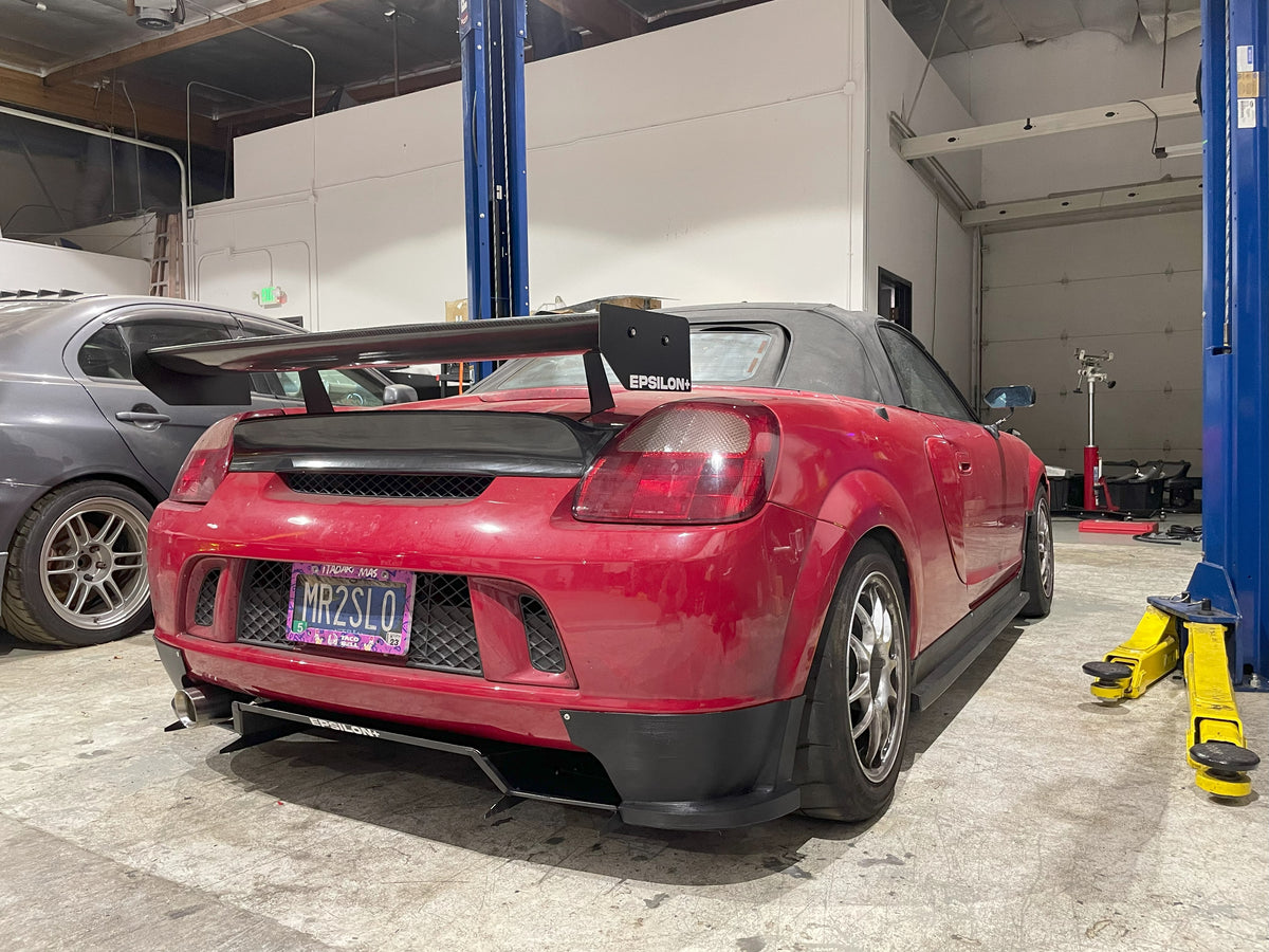 EPSILON+ Rear Bumper Spats – Toyota MR2 Spyder (ZZW30, 2000-2005 ...