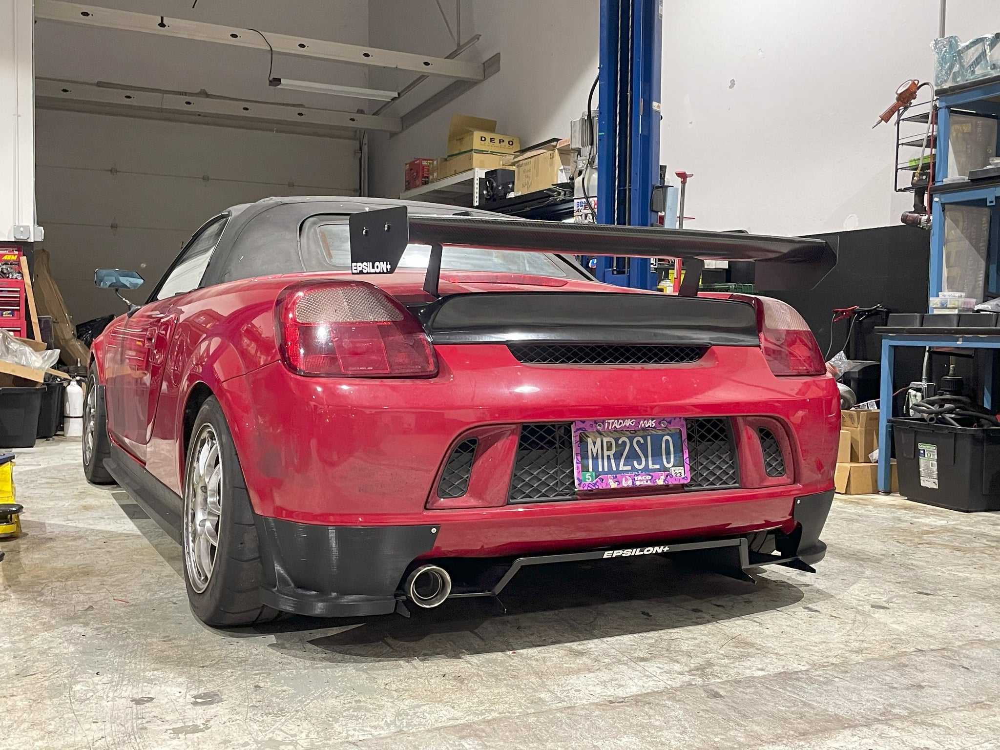 EPSILON+ Rear Bumper Spats – Toyota MR2 Spyder (ZZW30, 2000-2005 ...