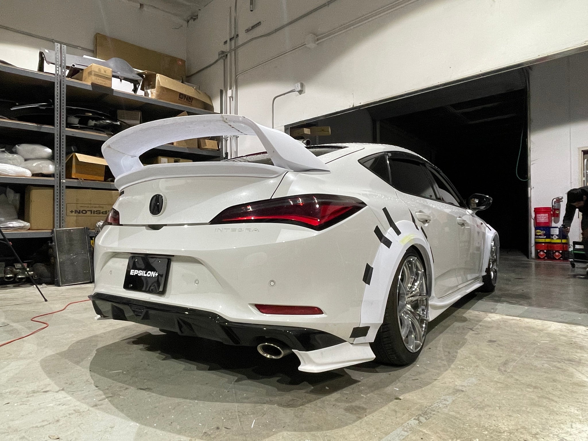 De4 Integra Rear Diffuser (PRE-ORDER) EPSILON+ Fender Flare Widebody – ACURA INTEGRA (DE4, 2023 ...