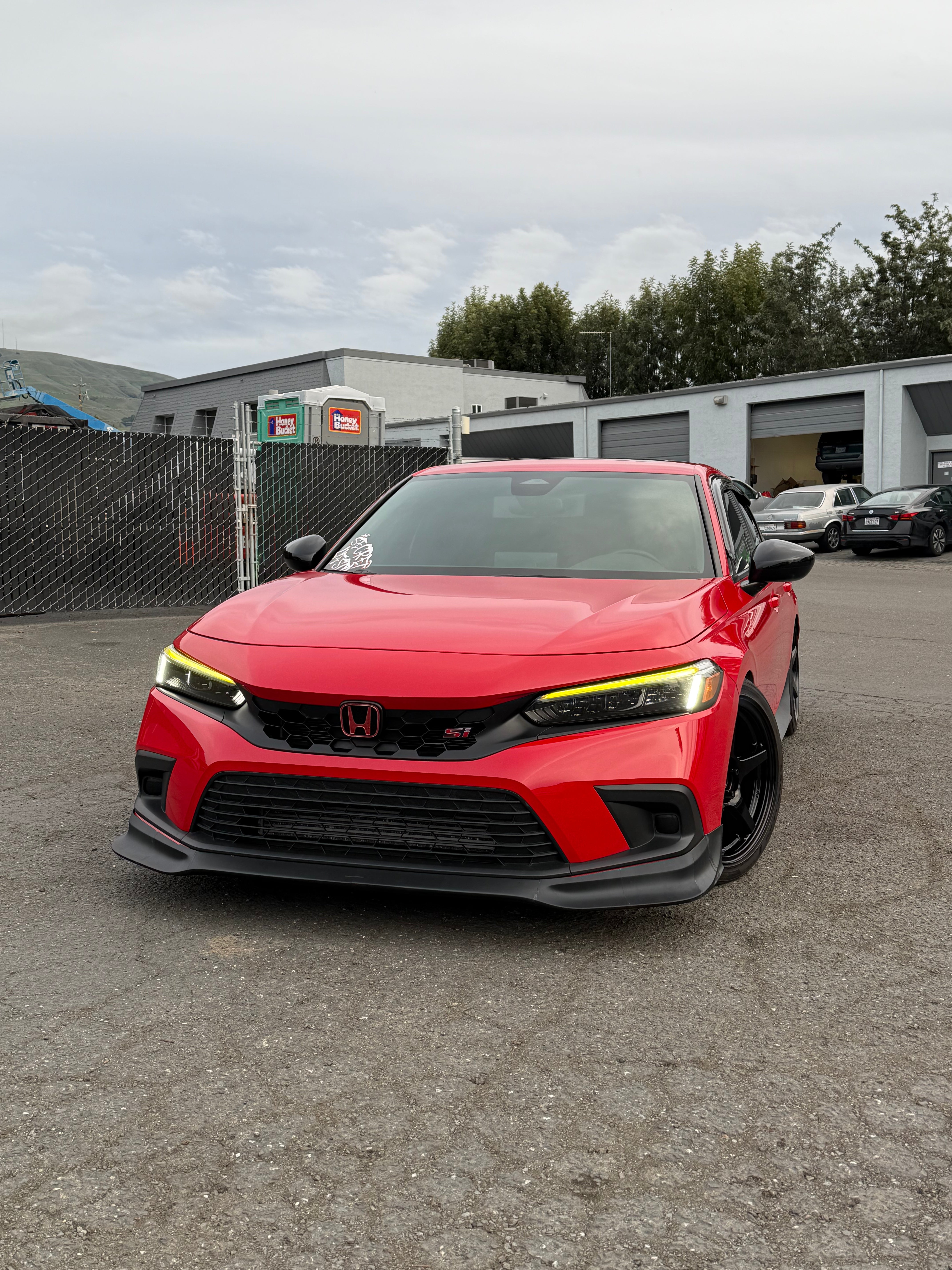 (PRE-ORDER) Front Lip – Honda Civic Sedan/Hatchback (ZENKI, FE/FL, 2022-2024)