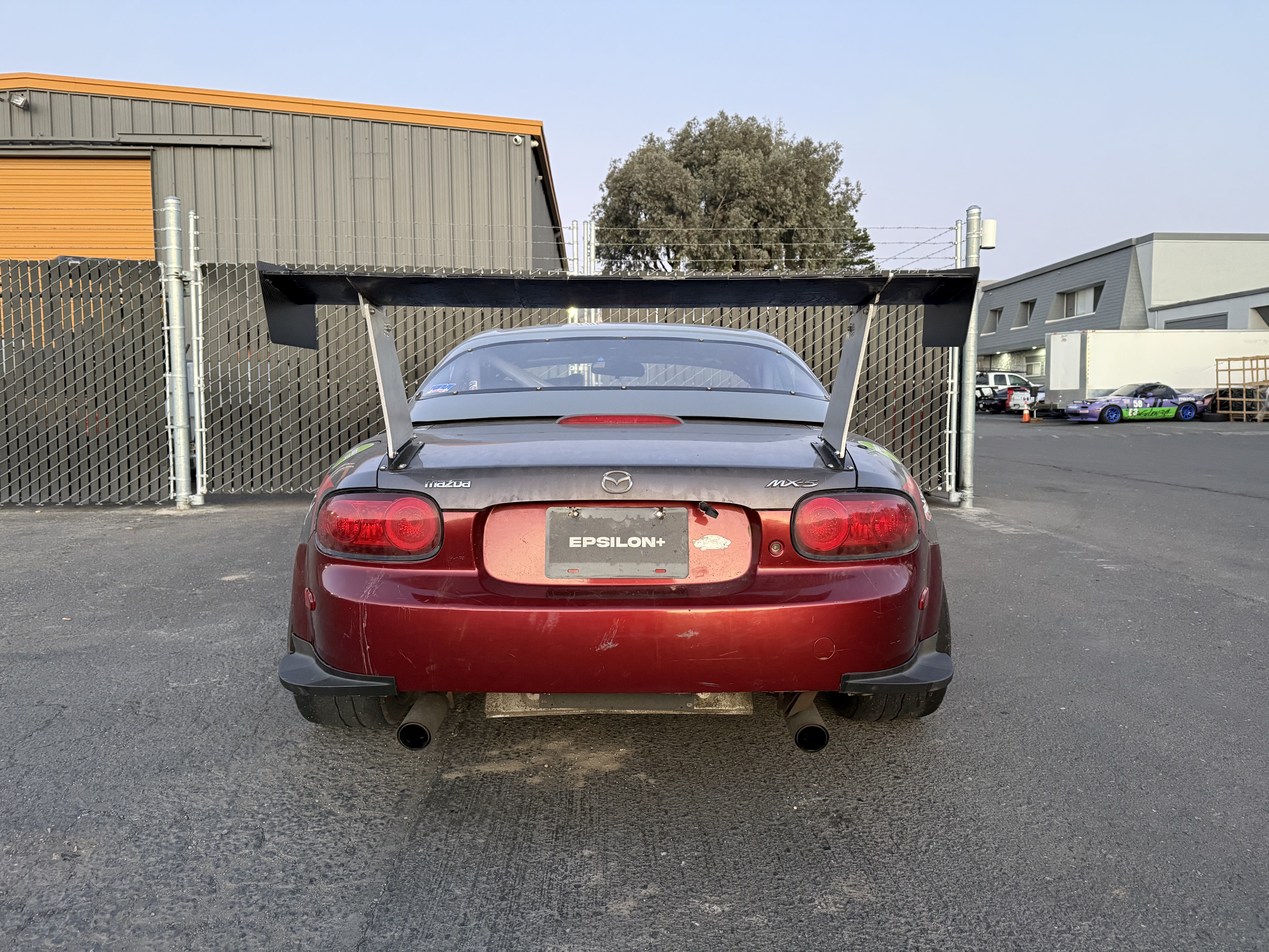 (PRE-ORDER) Rear Spats – Mazda MX-5 Miata (NC1, 2006-2008)