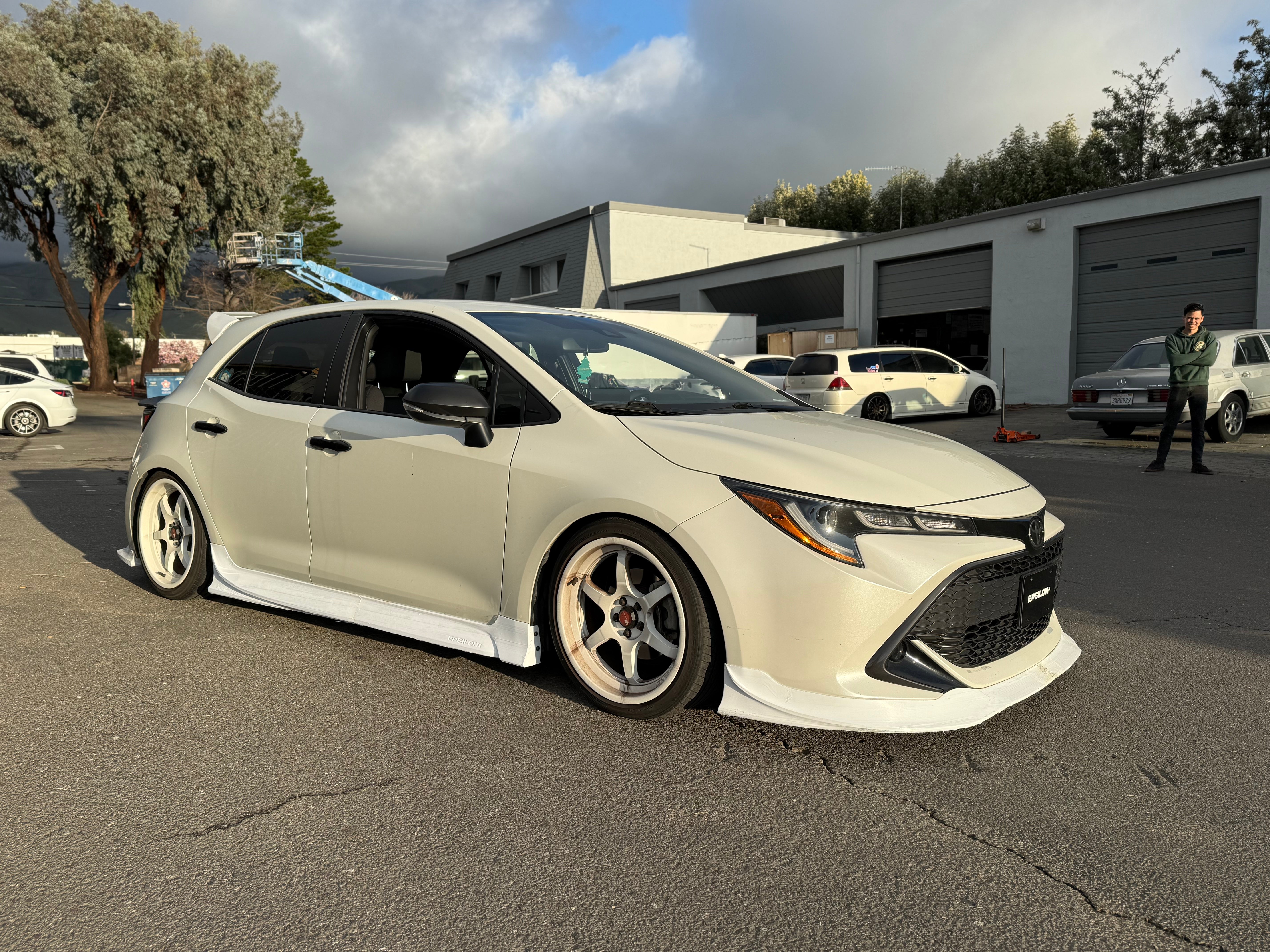 (PRE-ORDER) Front Lip – TOYOTA COROLLA HATCHBACK (E210, 2019-2022)