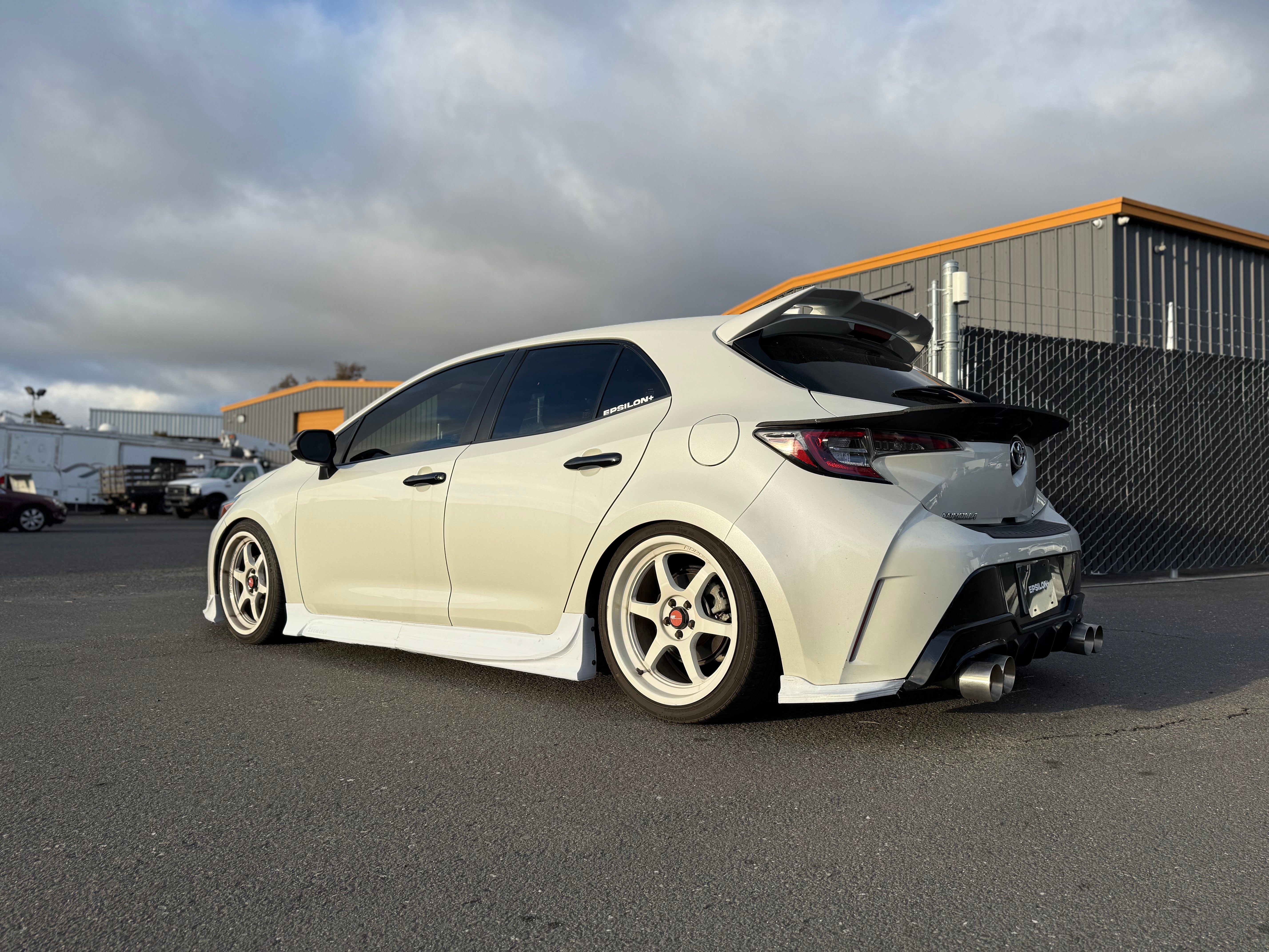 (PRE-ORDER) Side Skirts – TOYOTA COROLLA HATCHBACK (E210, 2019-2025+)