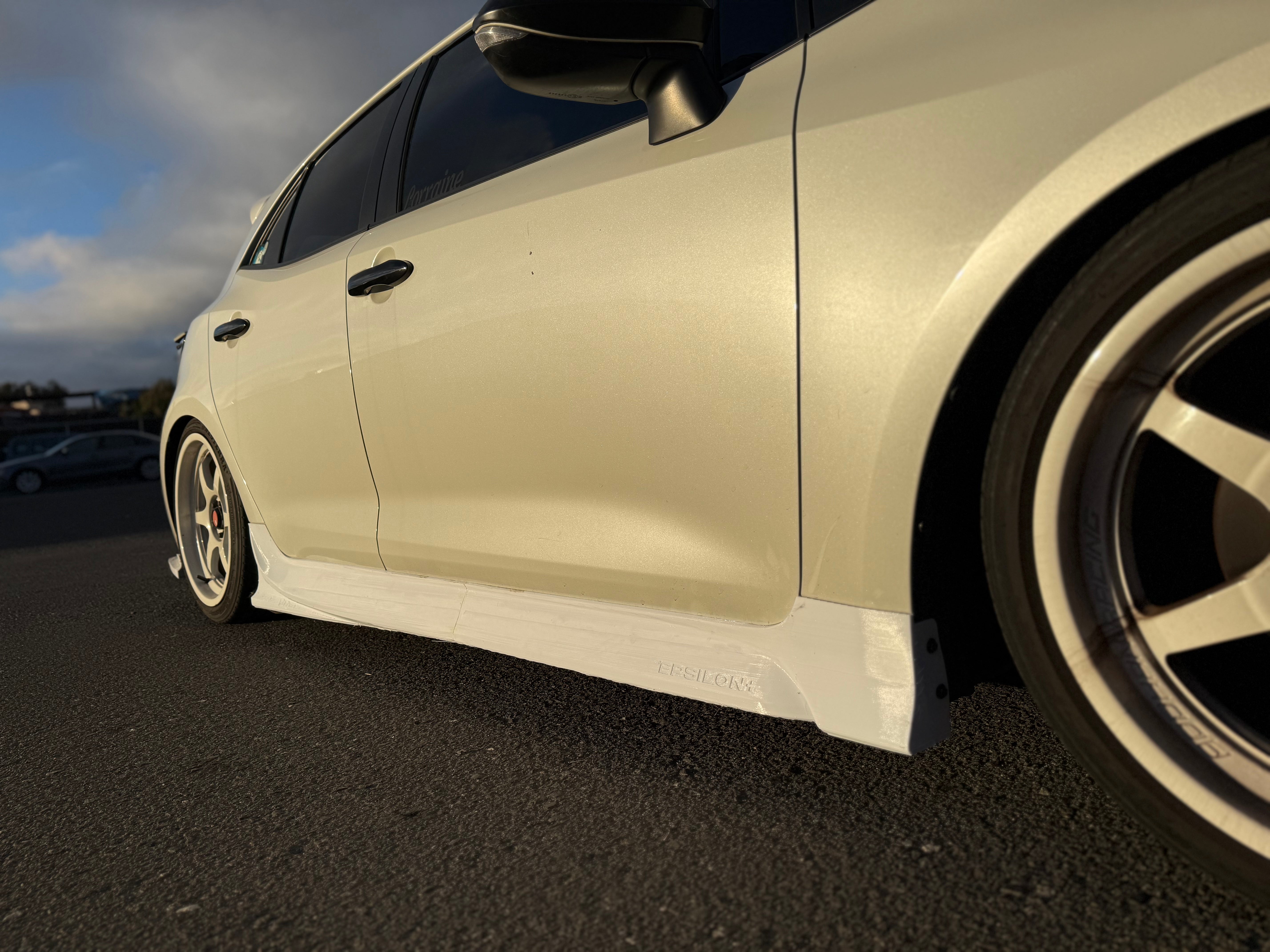 (PRE-ORDER) Side Skirts – TOYOTA COROLLA HATCHBACK (E210, 2019-2025+)