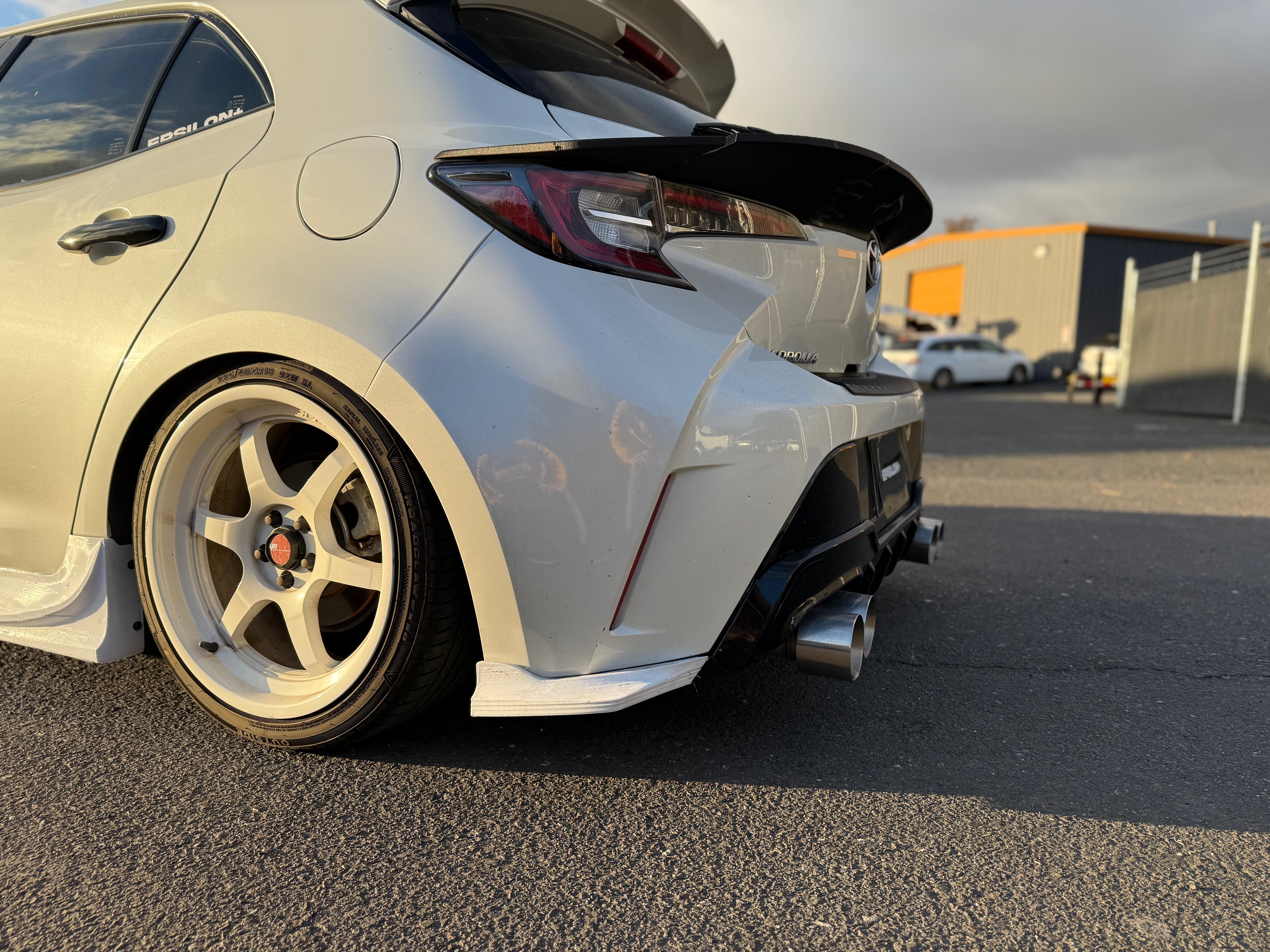 (PRE-ORDER) Rear Spats – TOYOTA COROLLA HATCHBACK (E210, 2019-2025+)