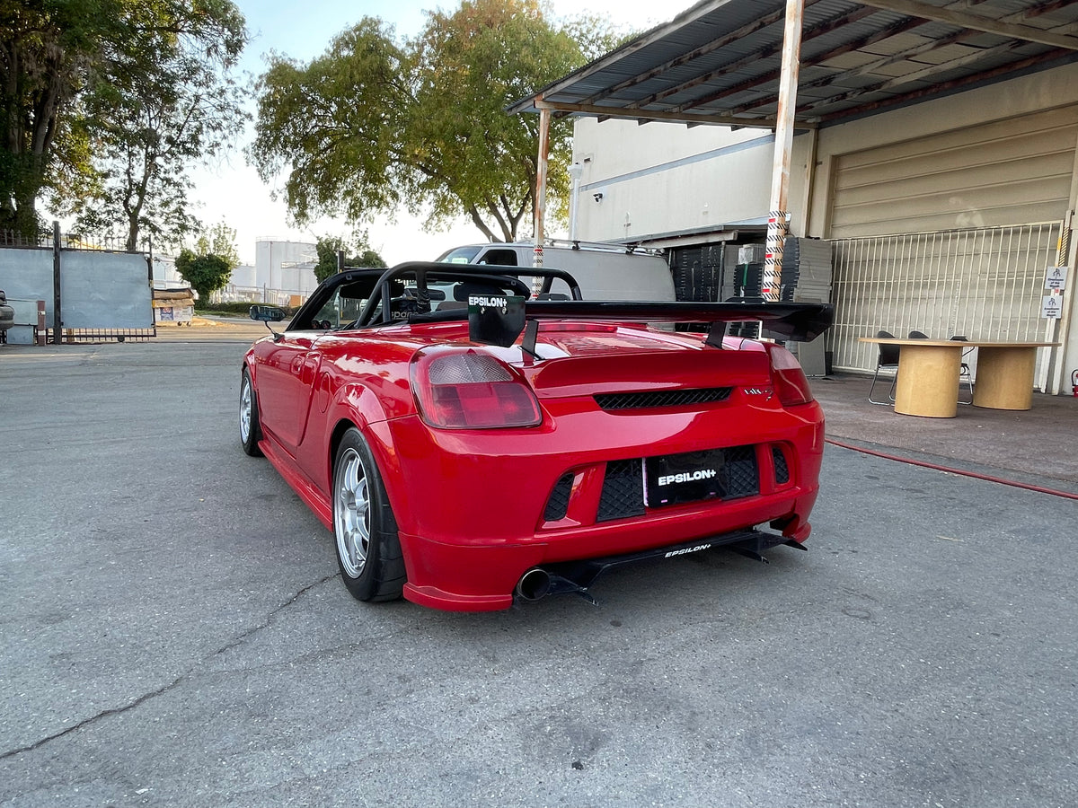 EPSILON+ Rear Bumper Spats – Toyota MR2 Spyder (ZZW30, 2000-2005 ...