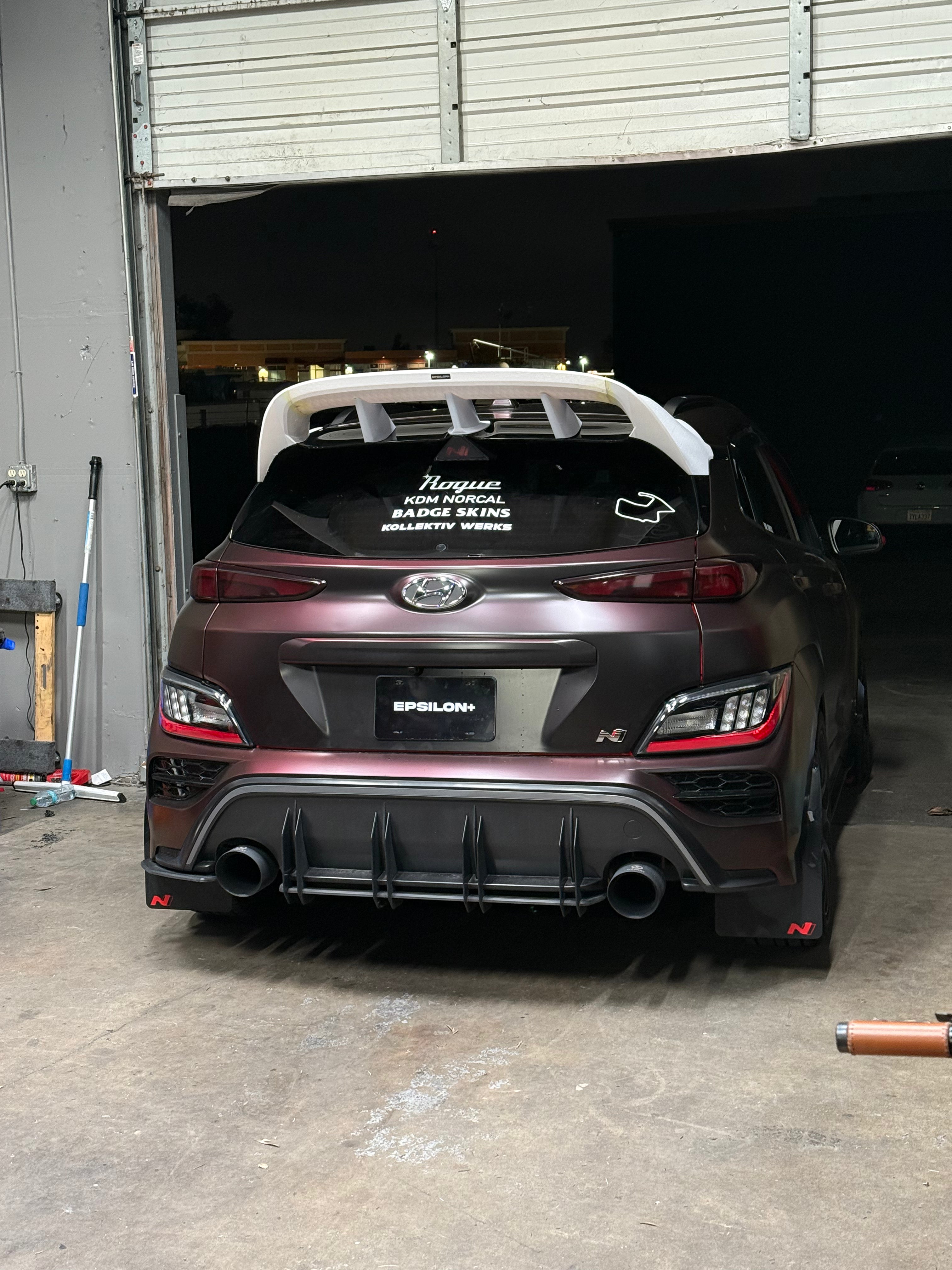 (PRE-ORDER) WRC Wing - Hyundai Kona N (OS, 2017-2023)