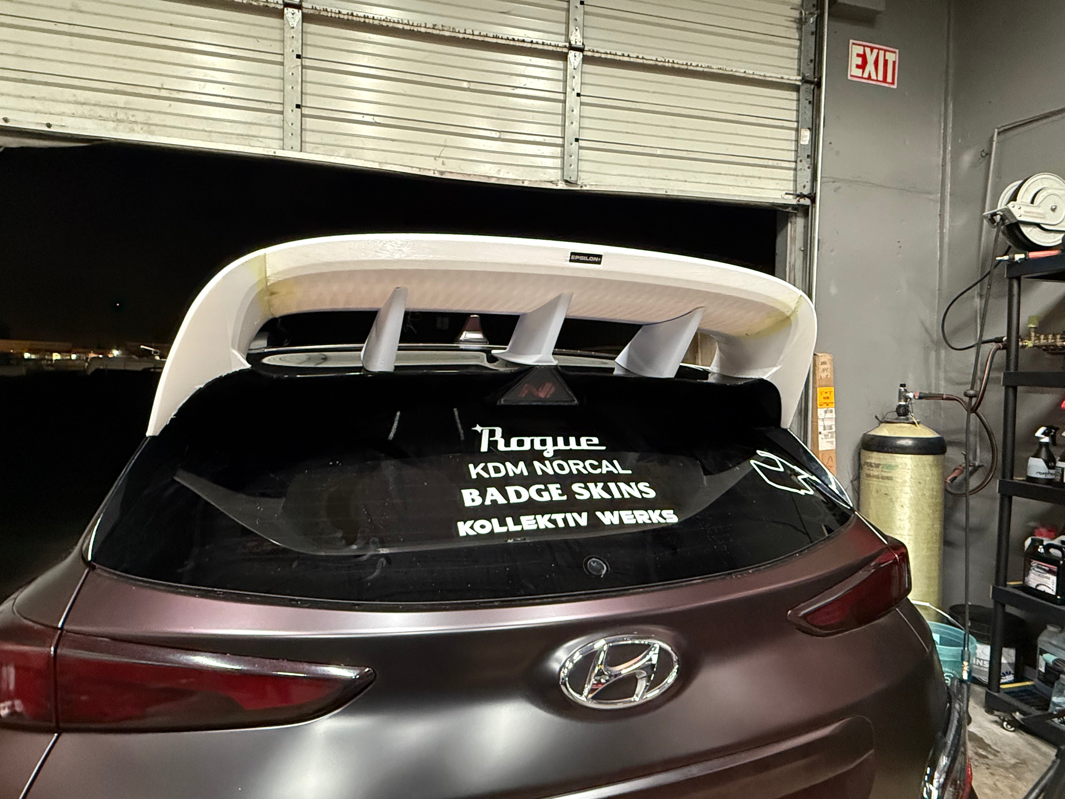 (PRE-ORDER) WRC Wing - Hyundai Kona N (OS, 2017-2023)