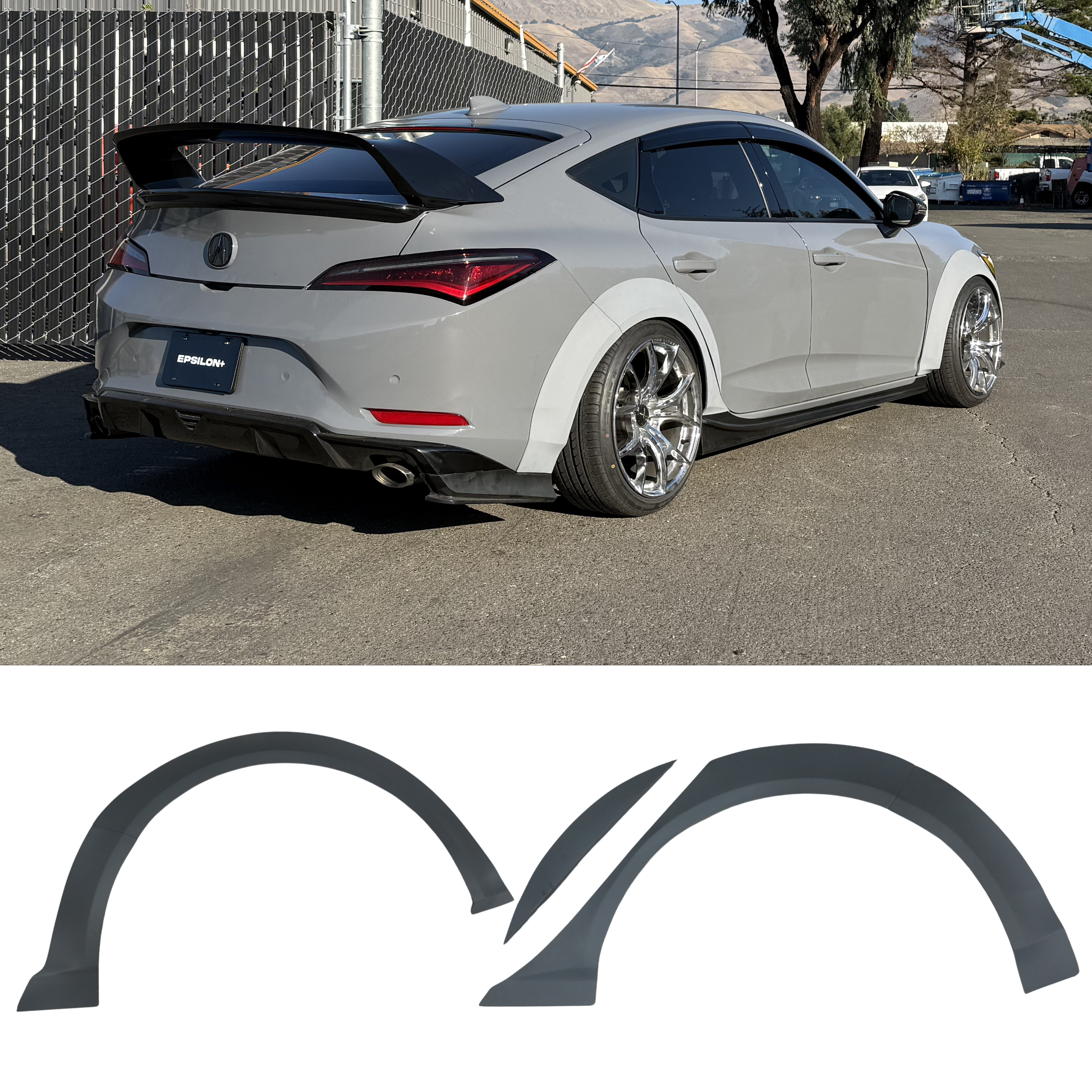 (PRE-ORDER) Fender Flare Widebody – ACURA INTEGRA (DE4, 2023+)