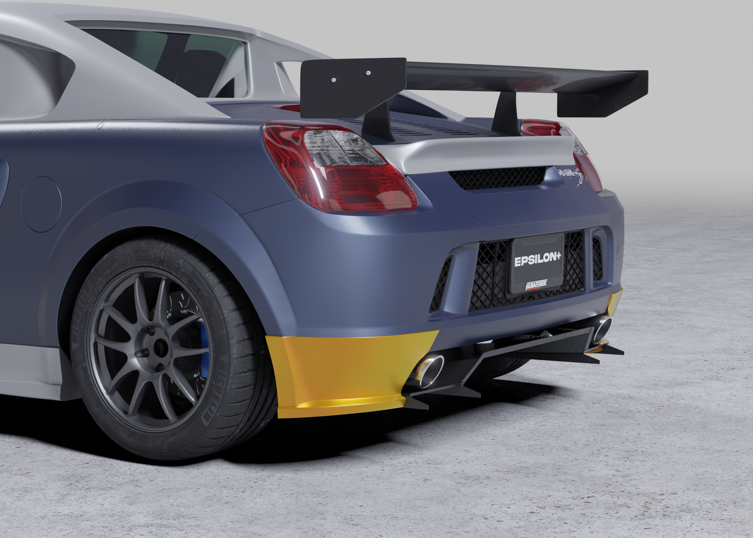 Rear Bumper Spats – Toyota MR2 Spyder (ZZW30, 2000-2005)