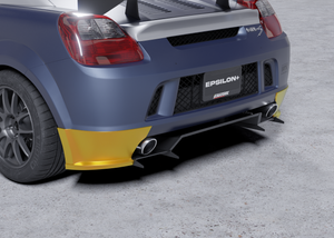 EPSILON+ Rear Bumper Spats – Toyota MR2 Spyder (ZZW30, 2000-2005 ...