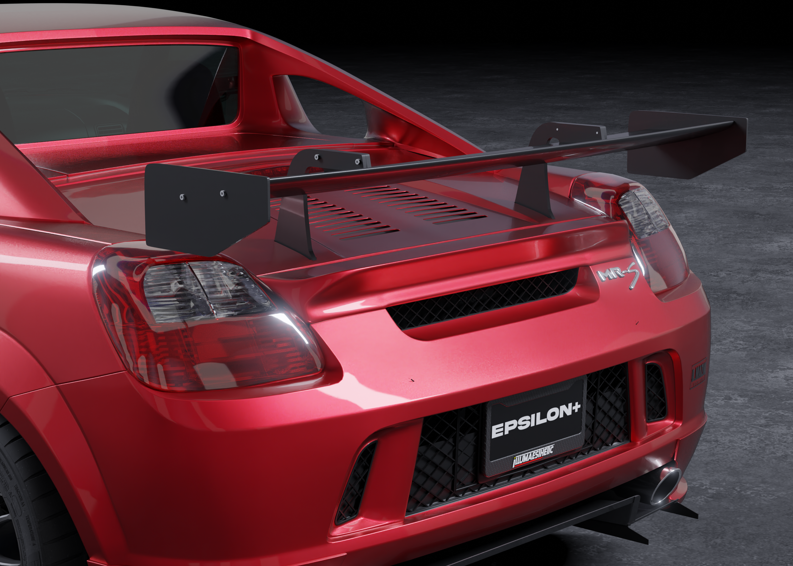 Rear Wing – Toyota MR2 Spyder (ZZW30, 2000-2005)