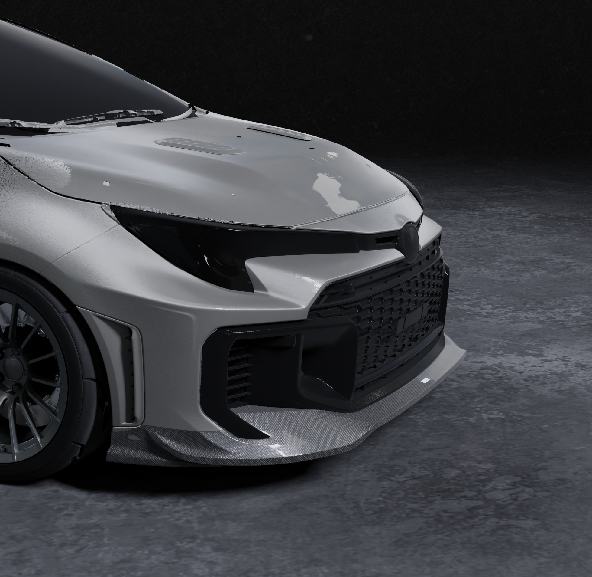 (PRE-ORDER) Front Lip – TOYOTA GR COROLLA (E210, 2025+)