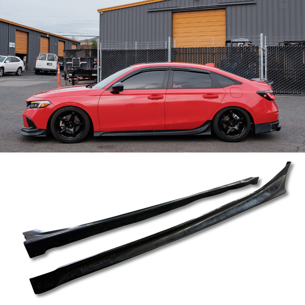 (PRE-ORDER) Side Skirts – Honda Civic Sedan/Hatchback (FE/FL, 2022+)