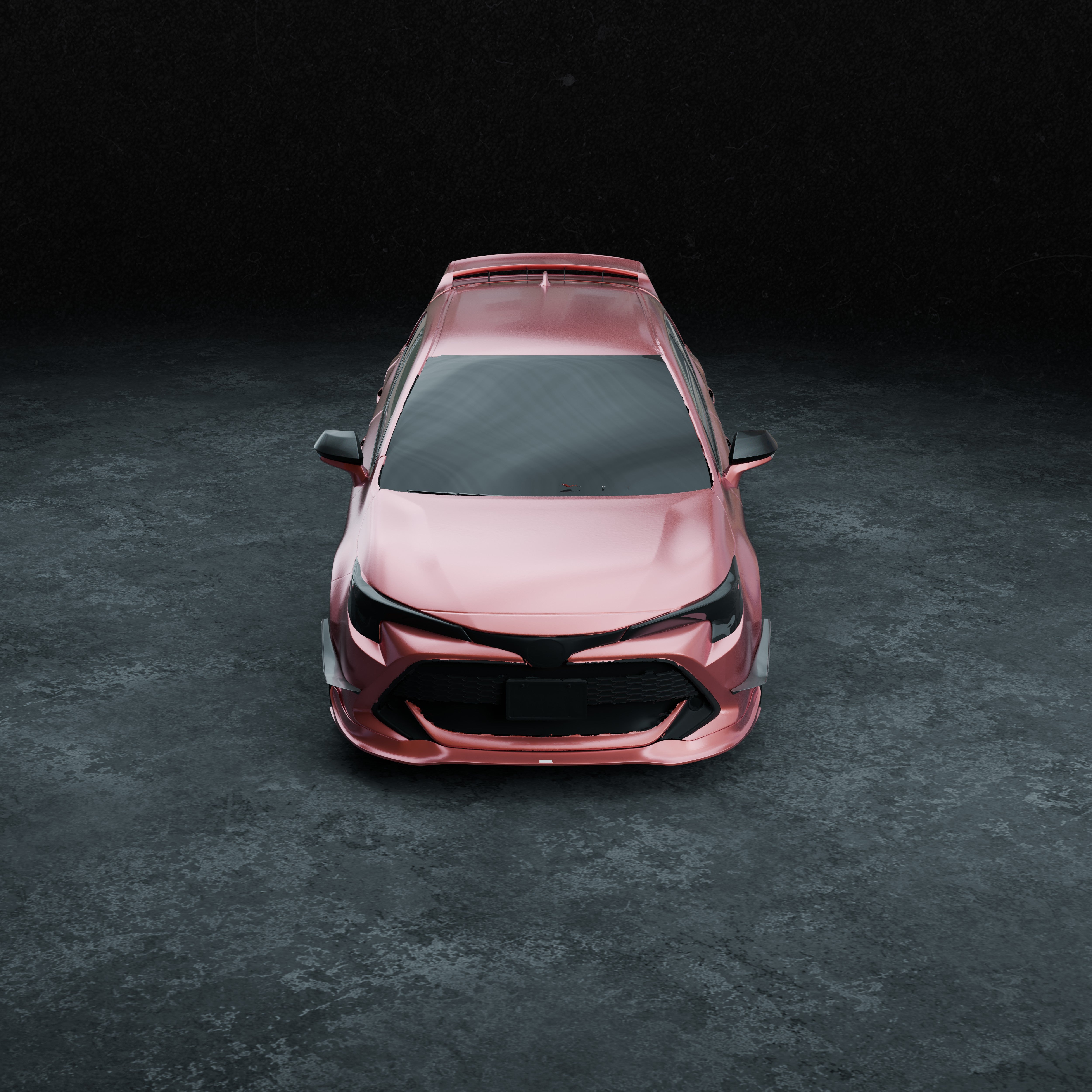 (PRE-ORDER) Front Lip – TOYOTA COROLLA HATCHBACK (E210, 2019-2022)