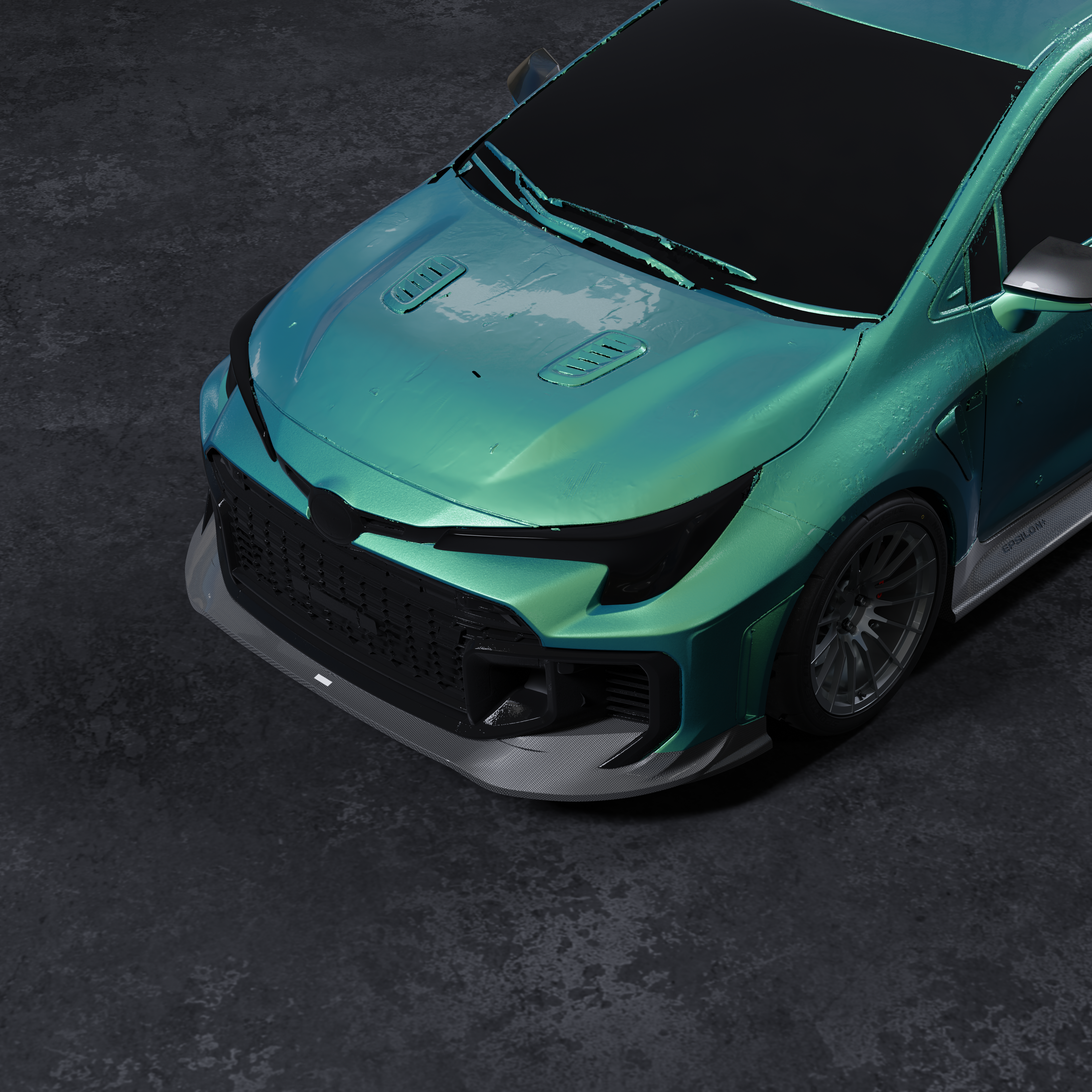 (PRE-ORDER) Front Lip – TOYOTA GR COROLLA (E210, 2025+)