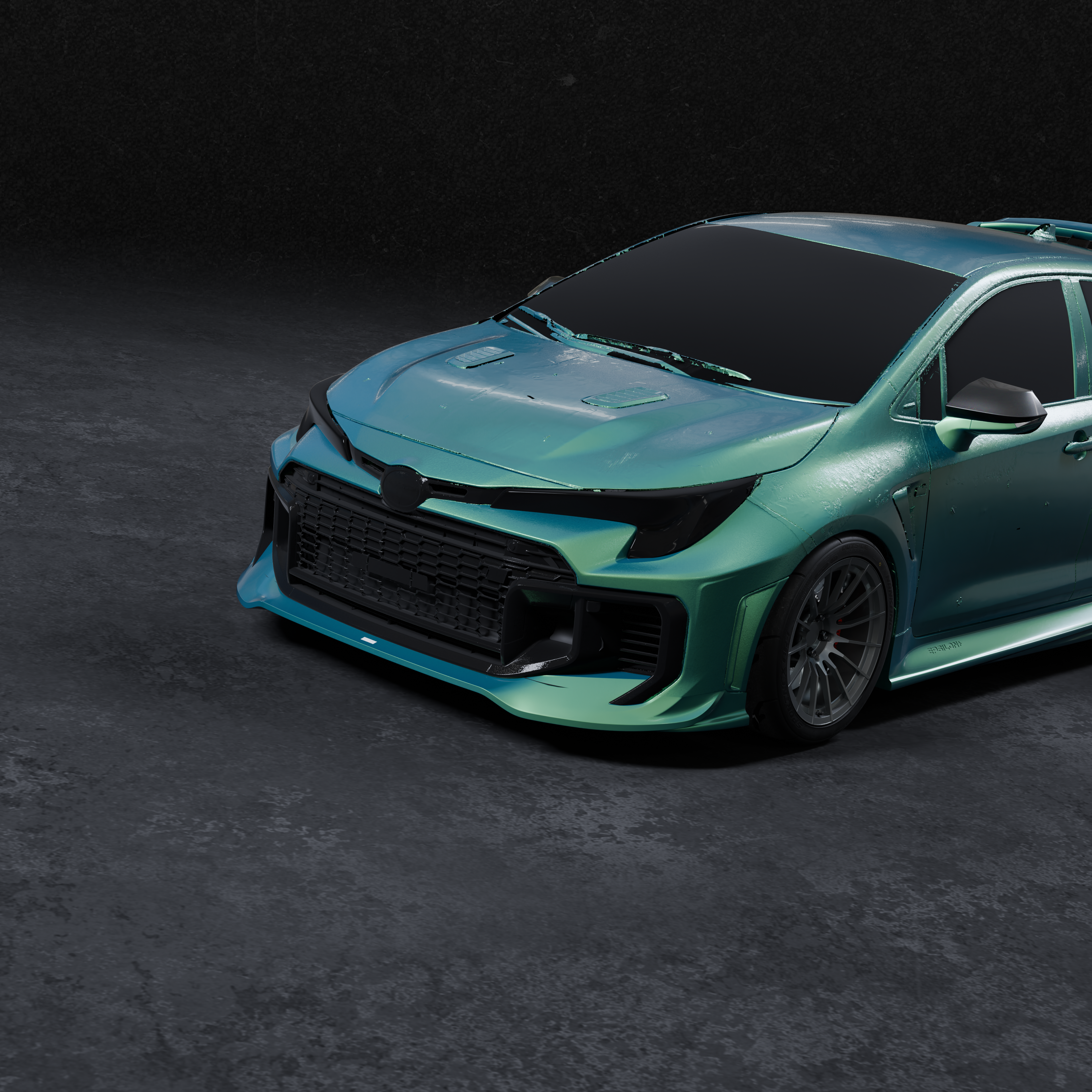 (PRE-ORDER) Front Lip – TOYOTA GR COROLLA (E210, 2025+)