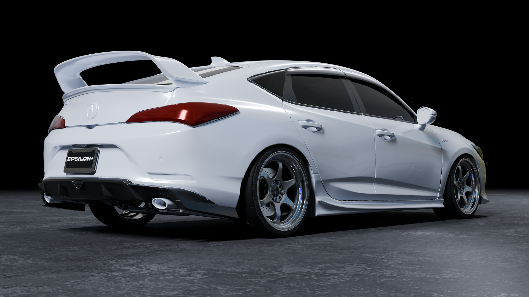 (PRE-ORDER) EPSILON+ Rear Spats – ACURA INTEGRA (DE4, 2023+)