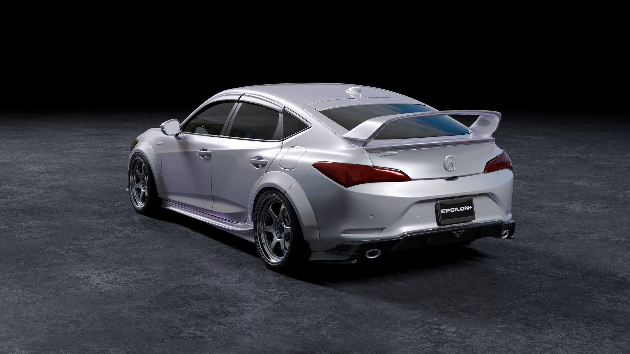 De4 Integra Rear Diffuser (PRE-ORDER) EPSILON+ Fender Flare Widebody – ACURA INTEGRA (DE4, 2023 ...