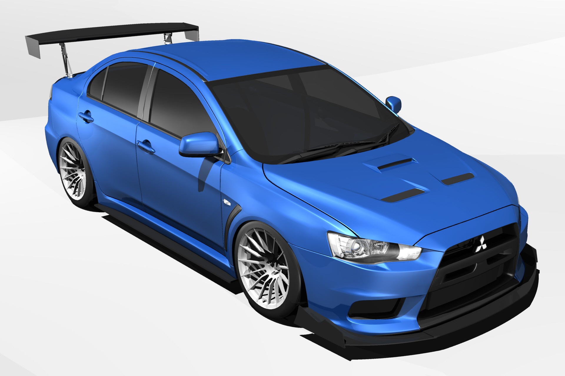 GT Wing – Mitsubishi Evo X (CZ4A, 2007-2016)