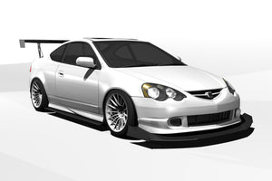 EPSILON+ GT Wing – Acura RSX (DC5, 2002-2006)