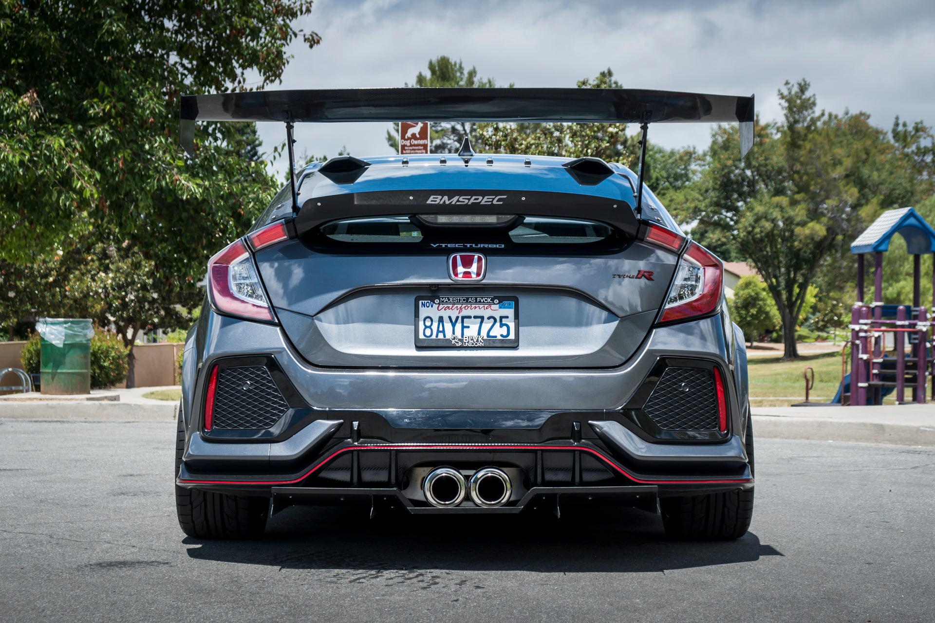 Diffuser V1+ – Honda Civic Type R (FK8, 2017-2021)