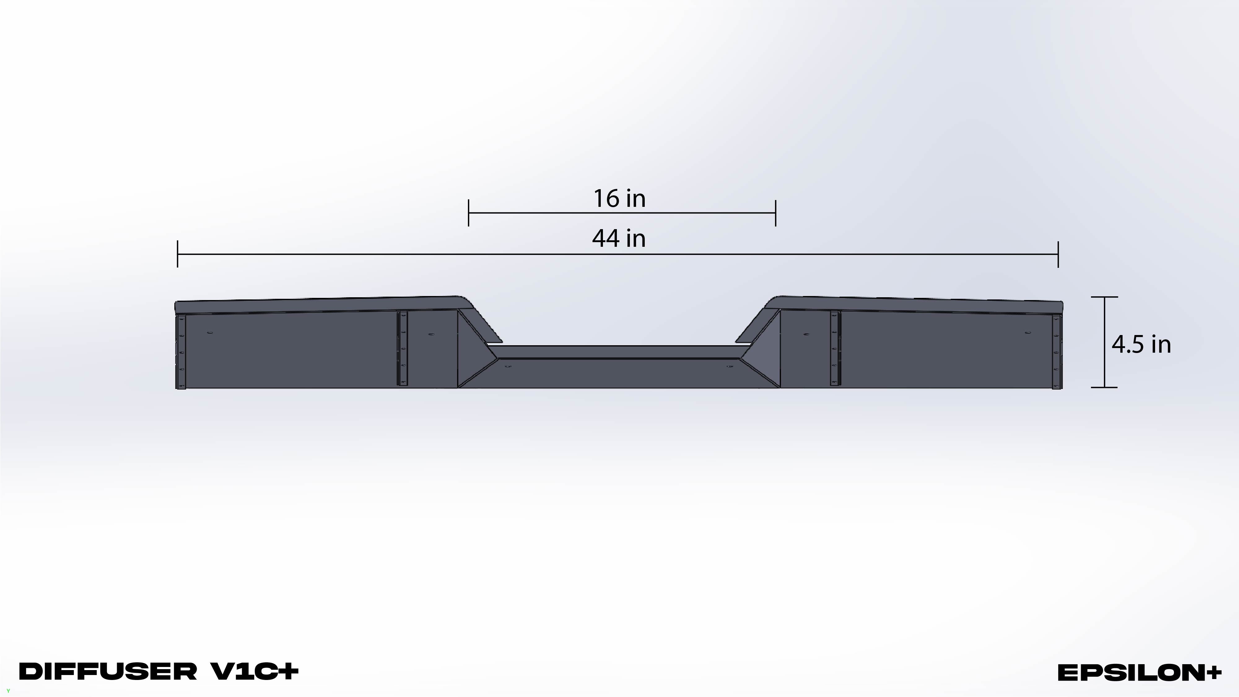 Diffuser V1C+ (Universal Fitment Kit)