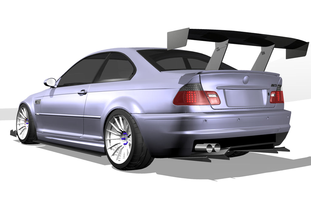 EPSILON+ GT Wing – BMW 3 Series/M3 Coupe (E46, 2000-2006)