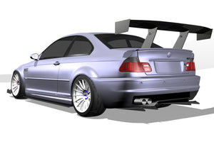 [Preorder] EPSILON+ Diffuser V1+ – BMW 3 Series/M3 Coupe (E46, 2000-2006)