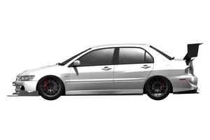 [Preorder] EPSILON+ Diffuser V1+ – Mitsubishi Evo IX (CT9A, 2005-2007)