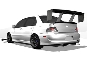 [Preorder] EPSILON+ Diffuser V1+ – Mitsubishi Evo IX (CT9A, 2005-2007)